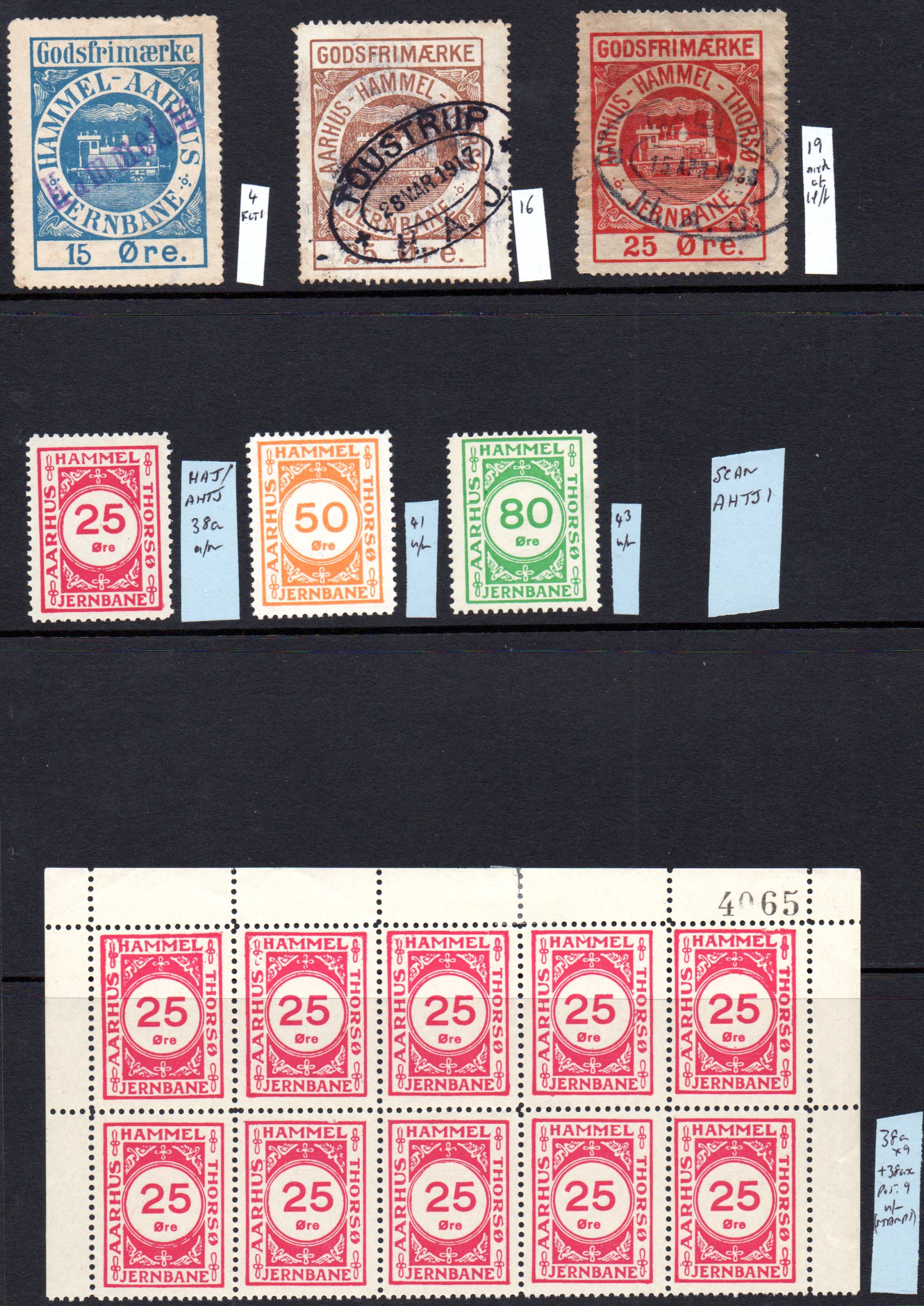 Scan of Stamps