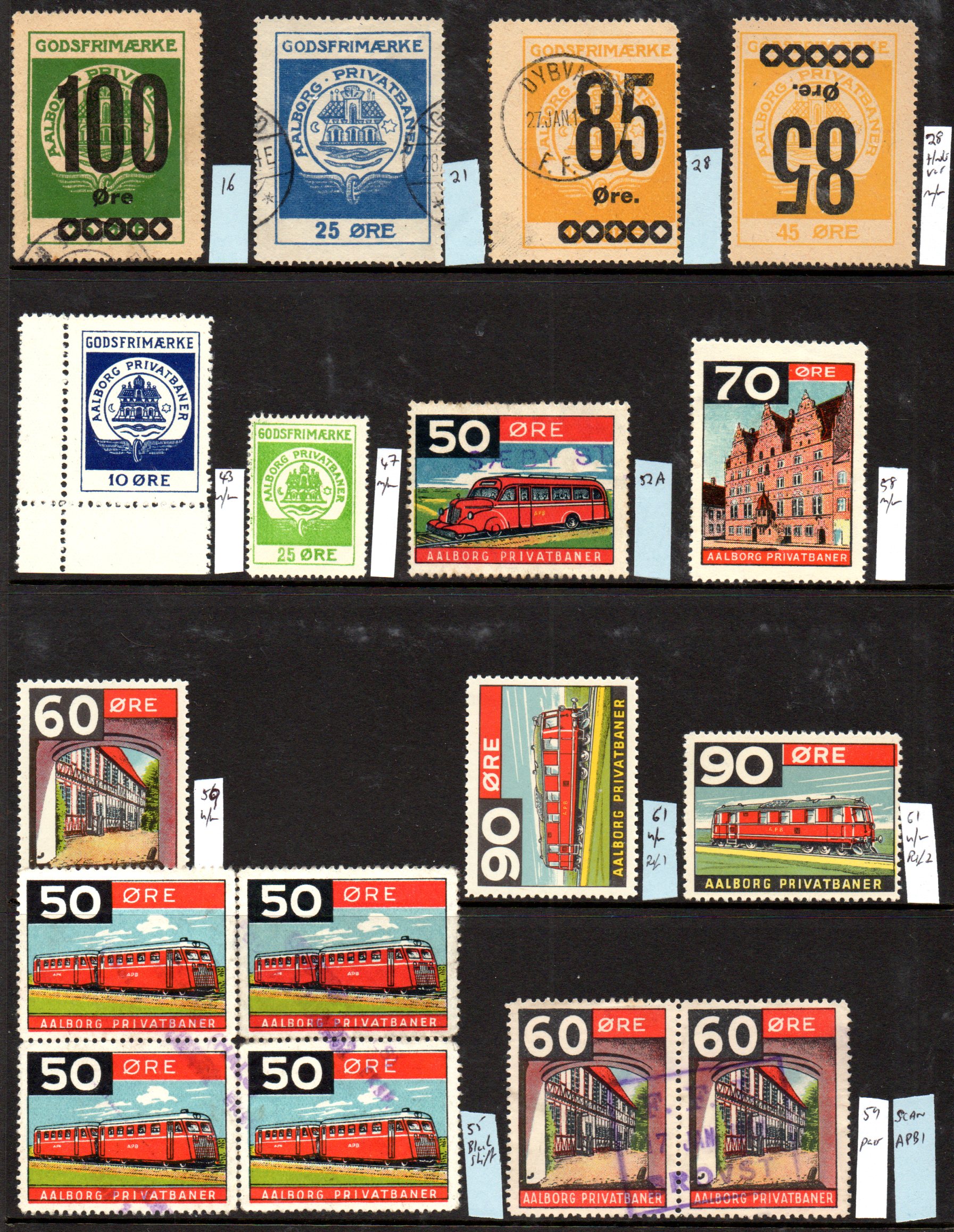 Scan of Stamps