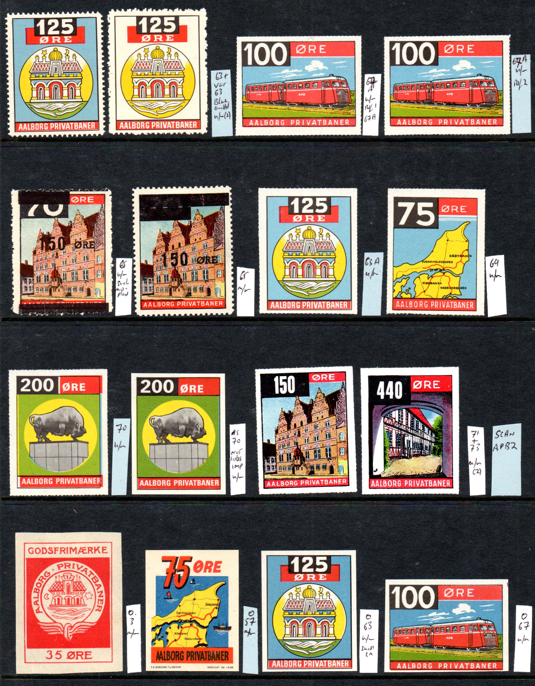 Scan of Stamps