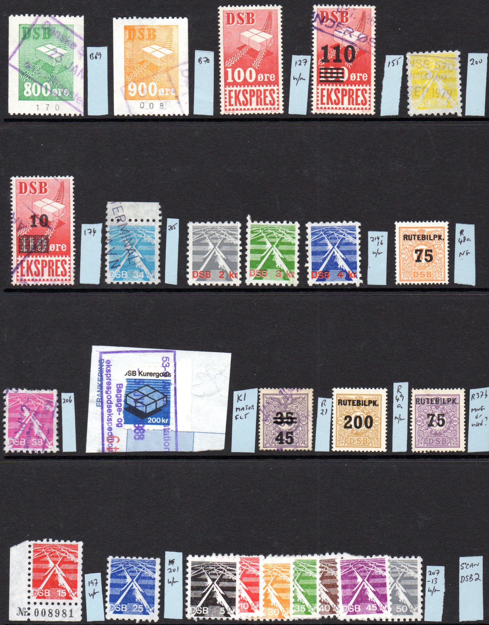 Scan of Stamps