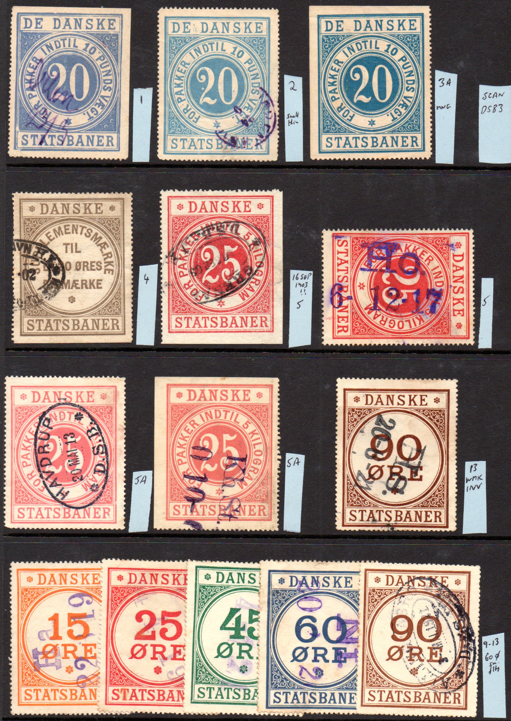 Scan of Stamps