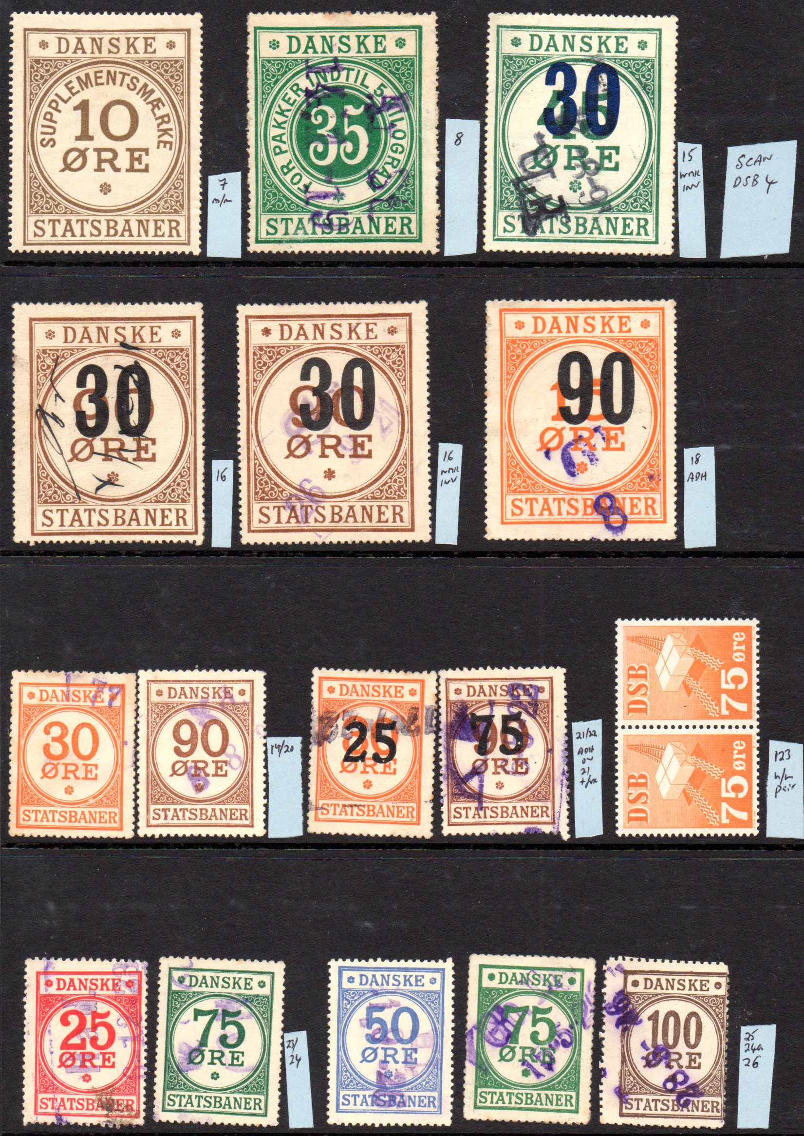 Scan of Stamps