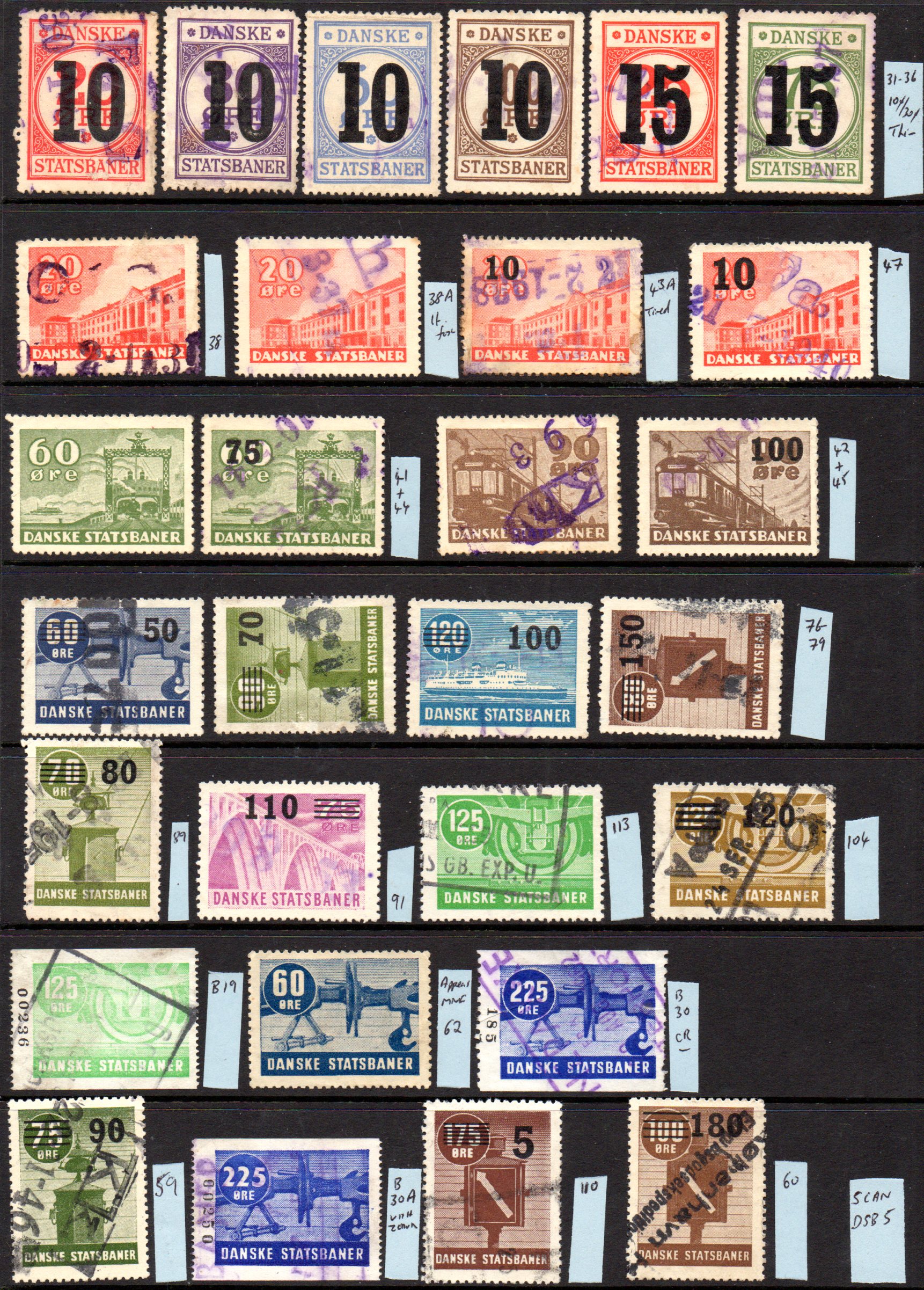Scan of Stamps
