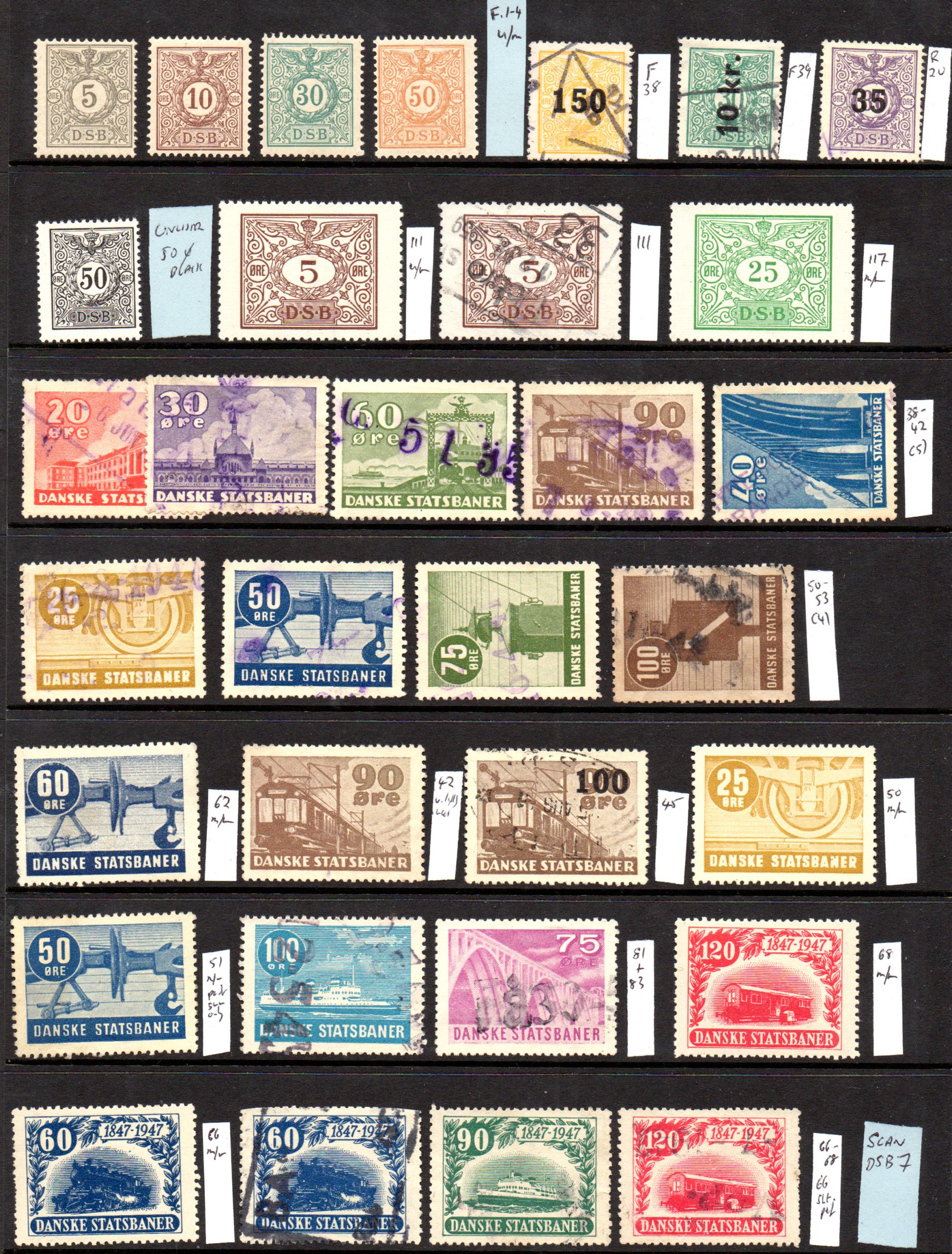Scan of Stamps