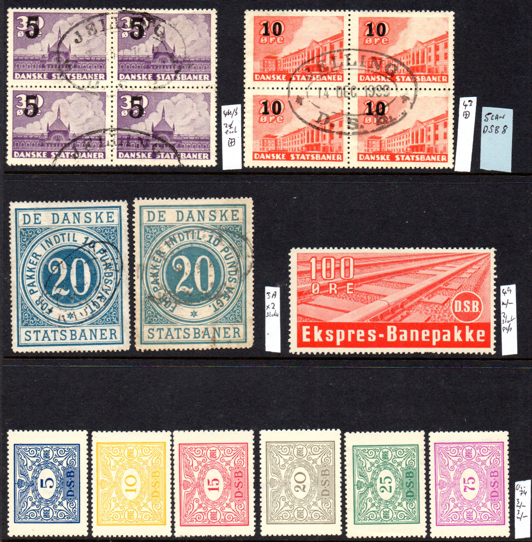 Scan of Stamps