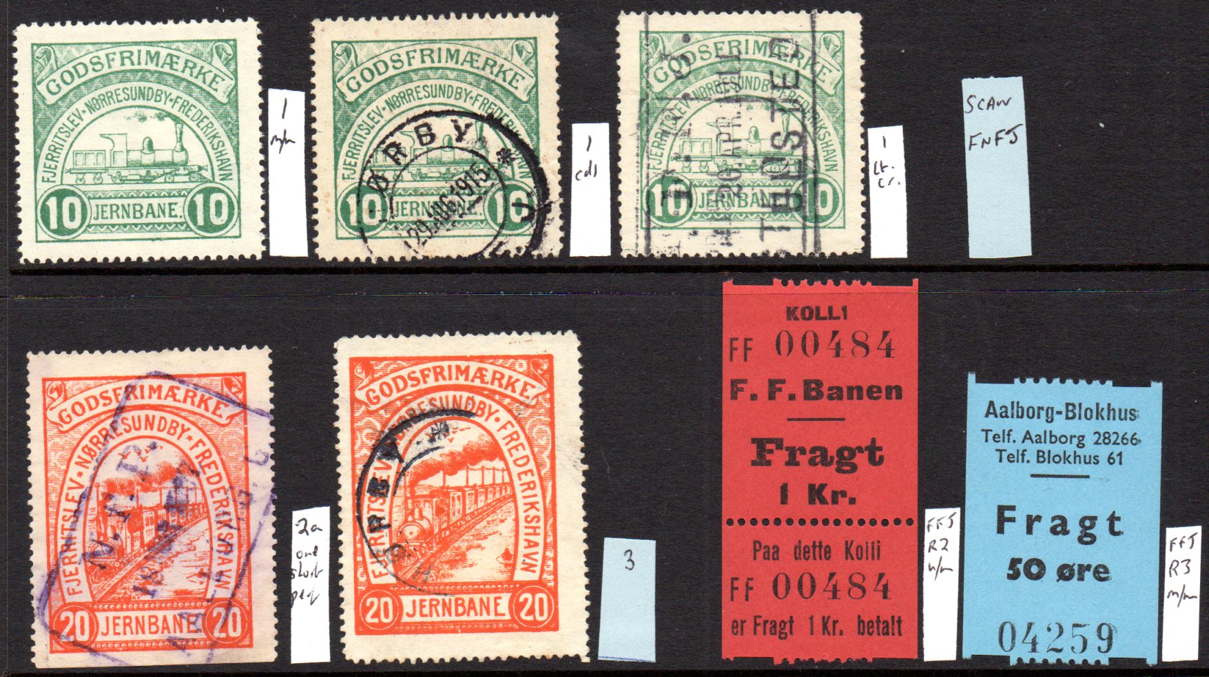 Scan of Stamps
