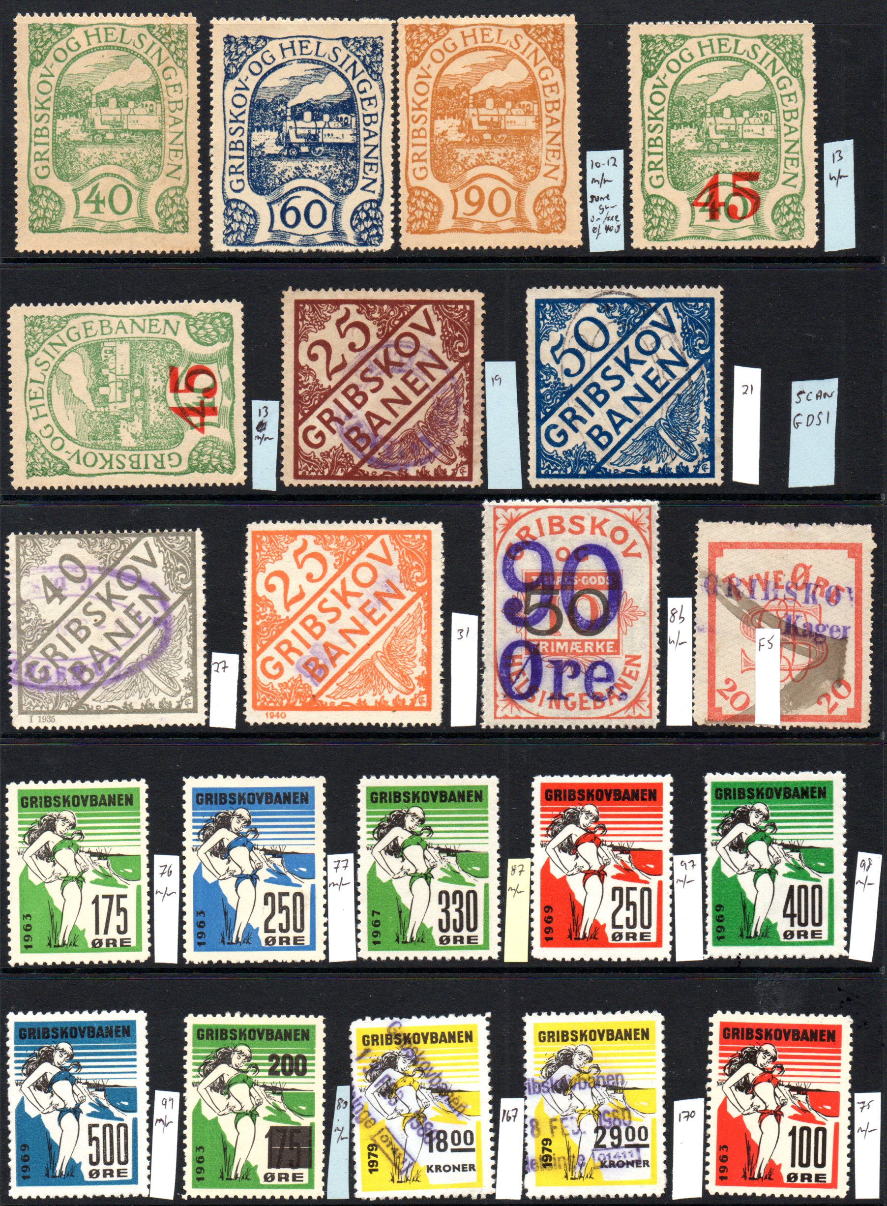 Scan of Stamps