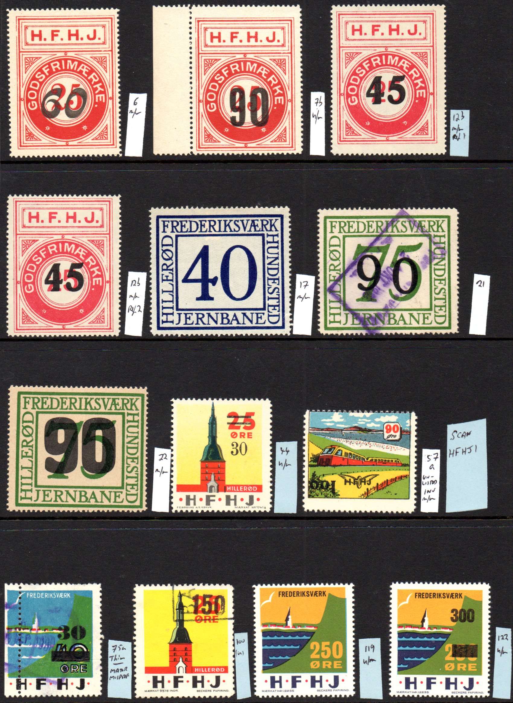 Scan of Stamps