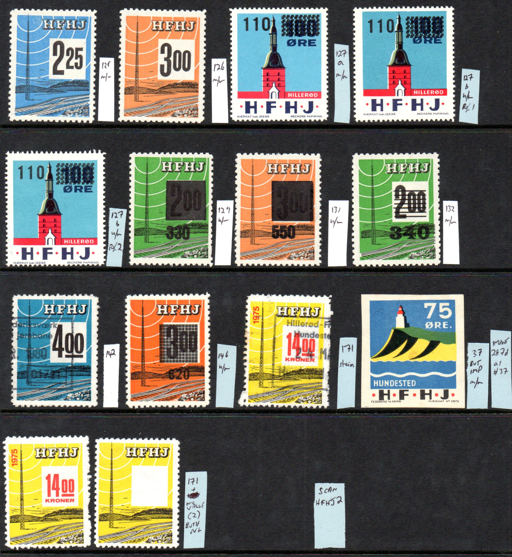 Scan of Stamps