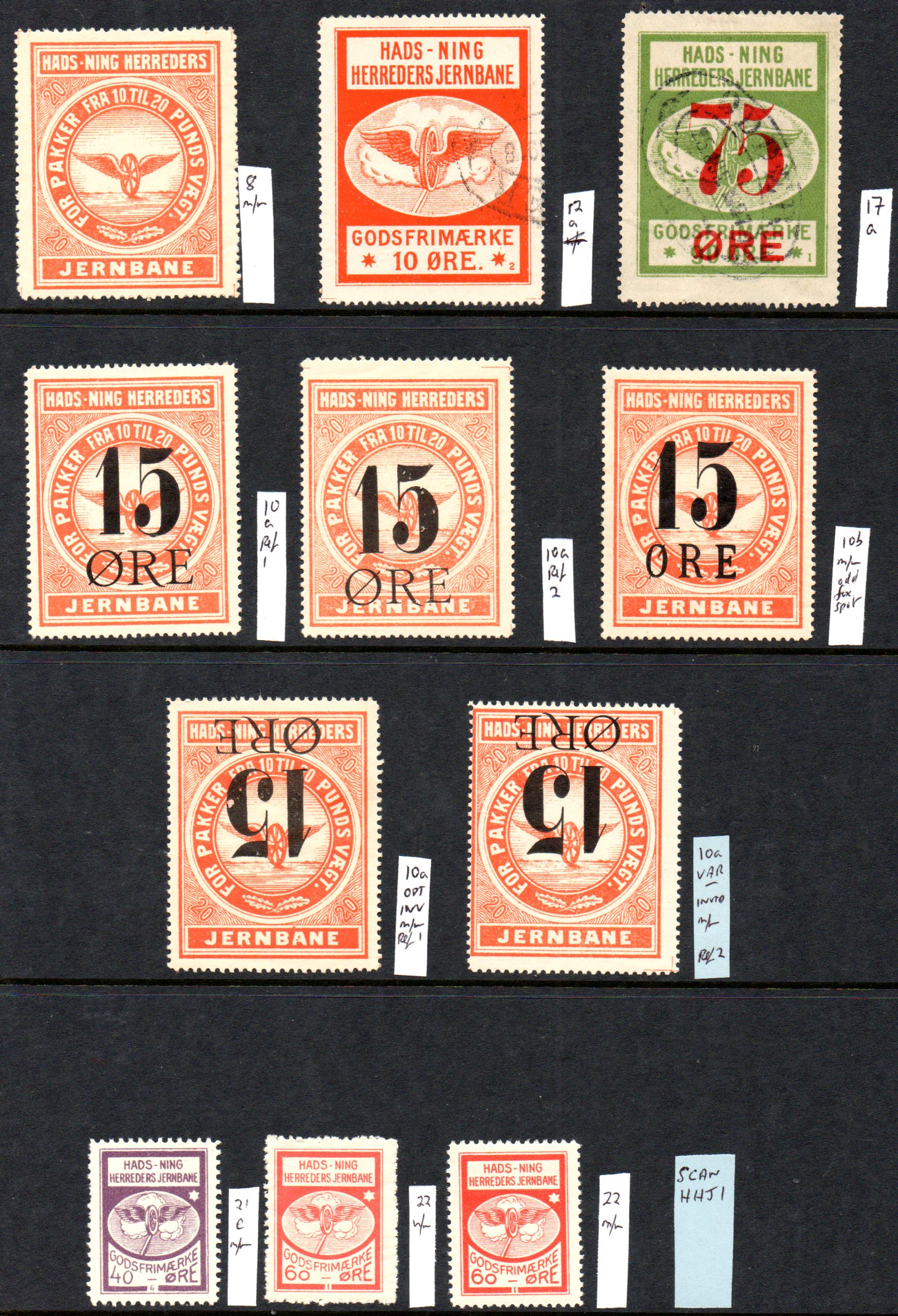 Scan of Stamps
