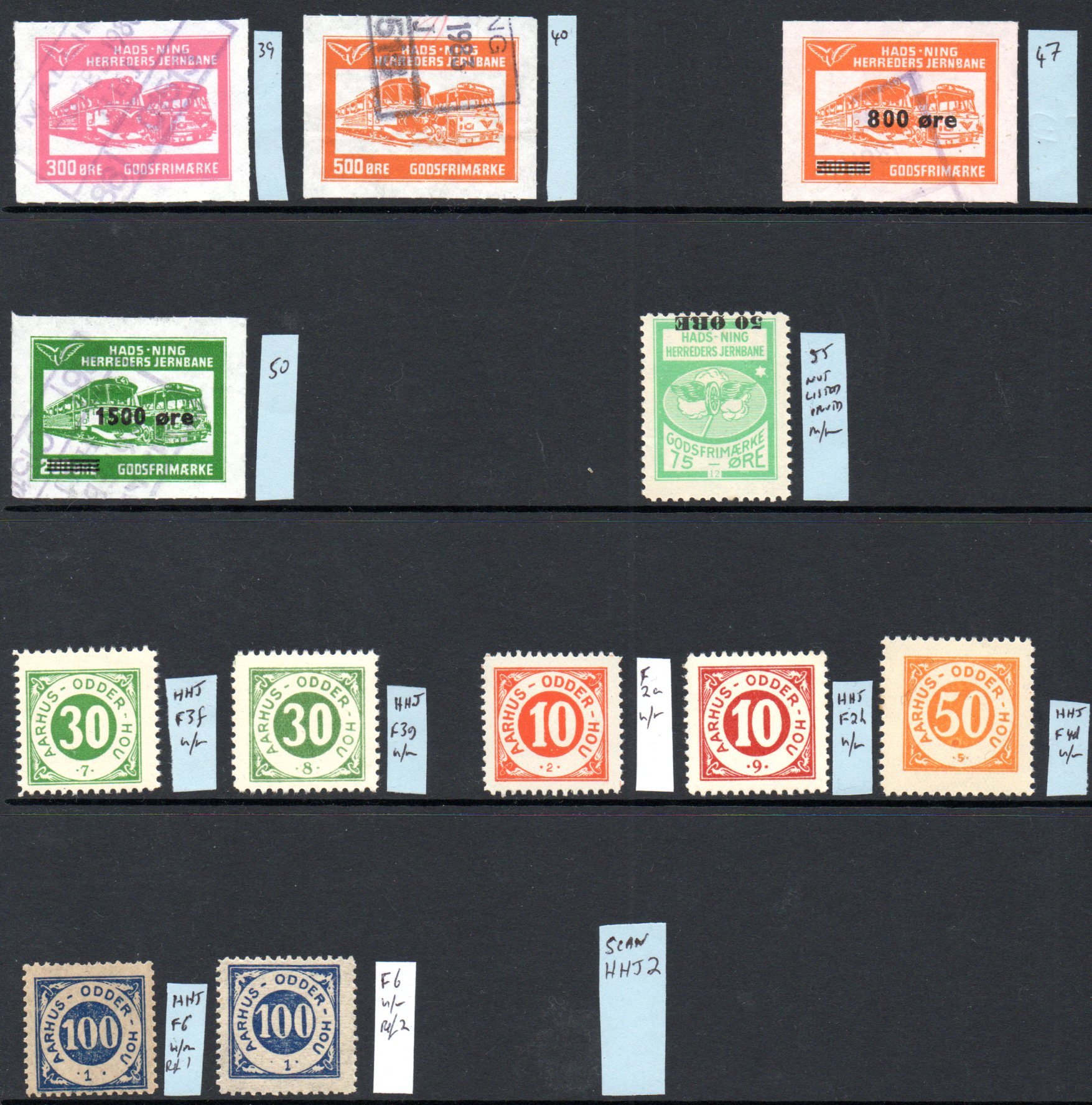 Scan of Stamps