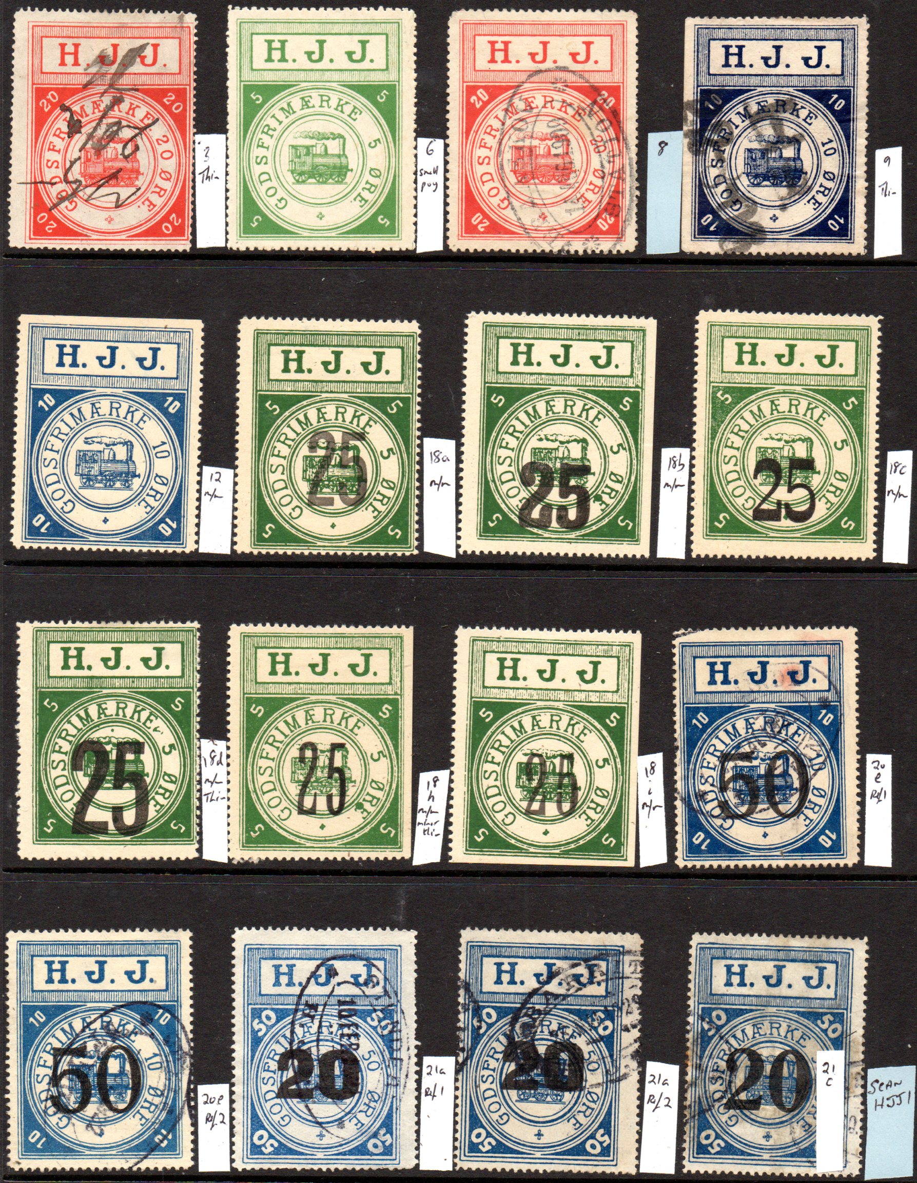 Scan of Stamps