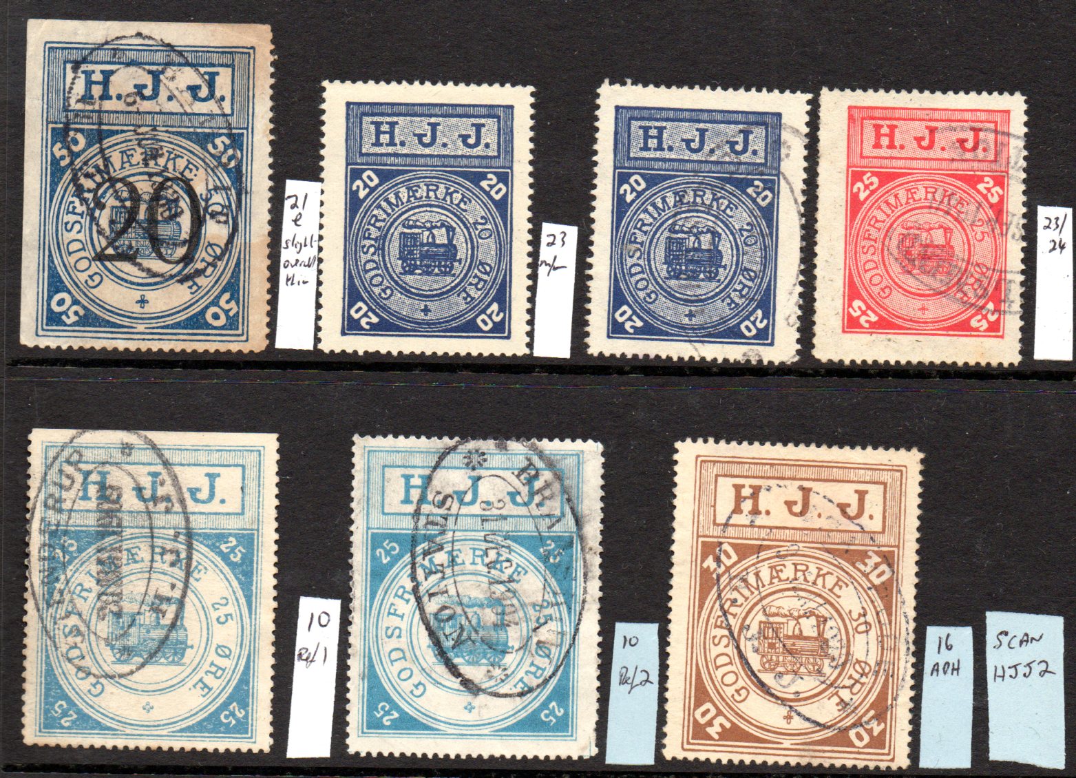 Scan of Stamps