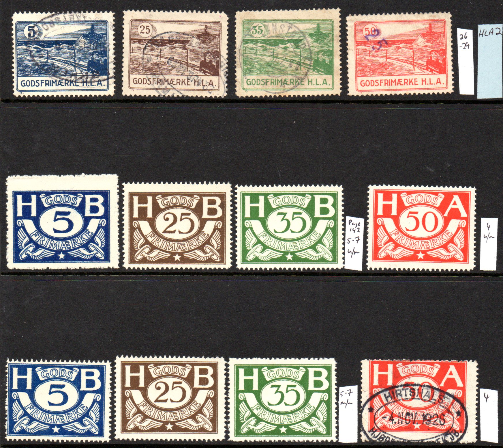 Scan of Stamps