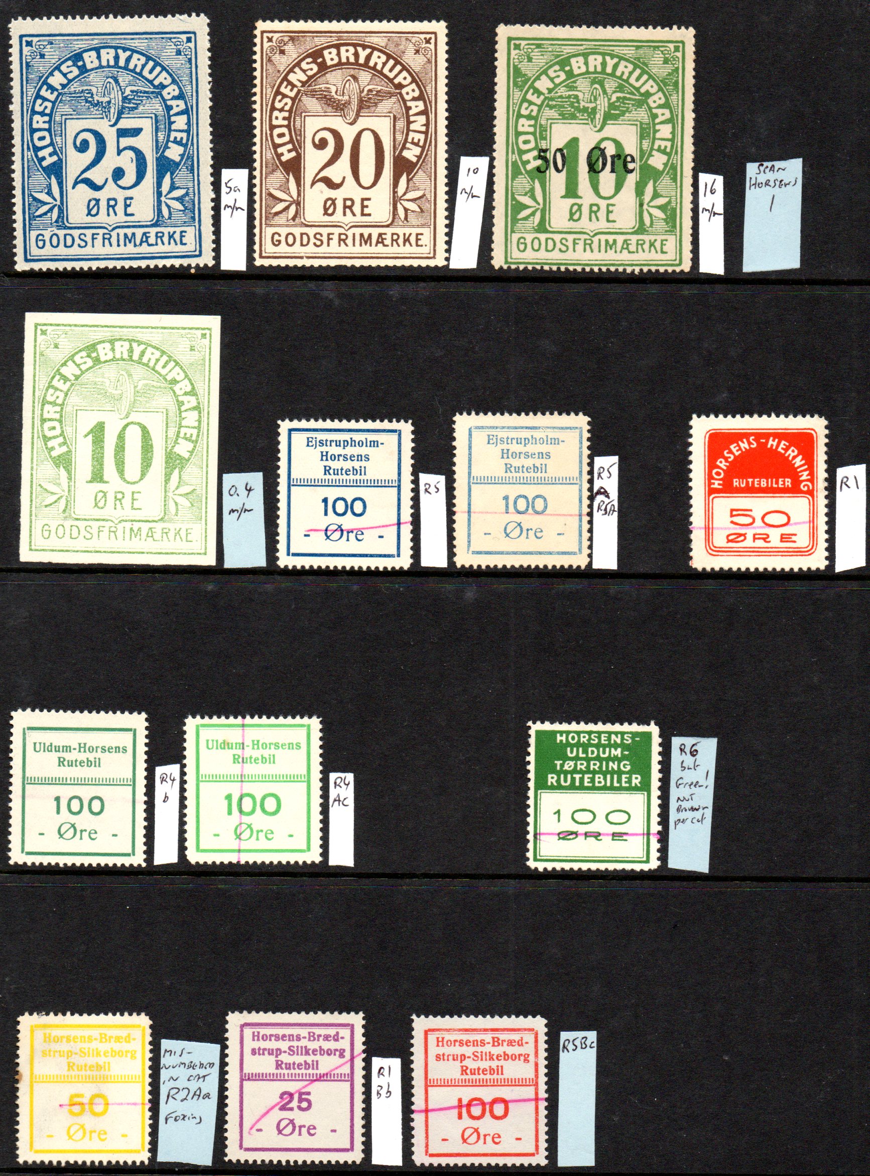 Scan of Stamps