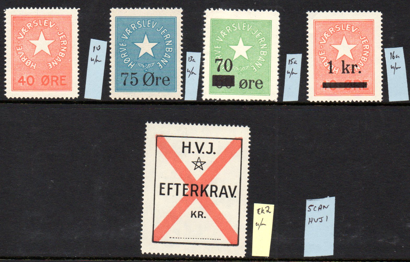 Scan of Stamps
