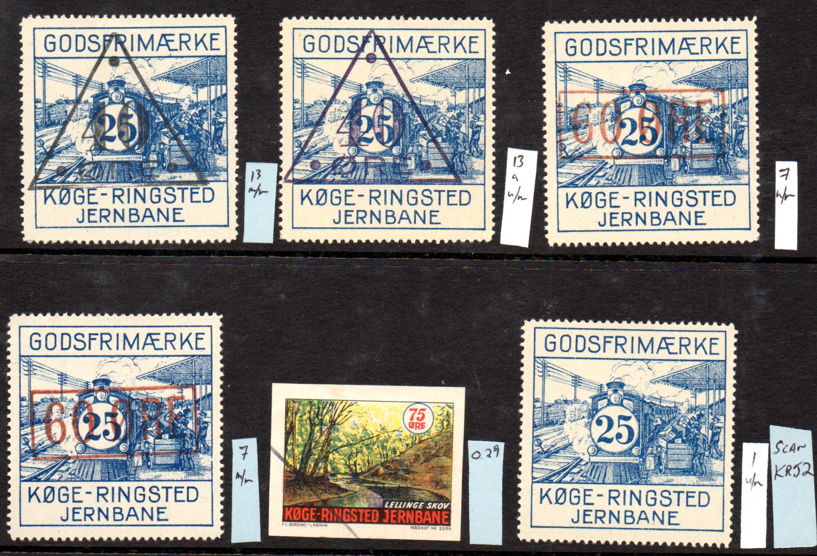 Scan of Stamps