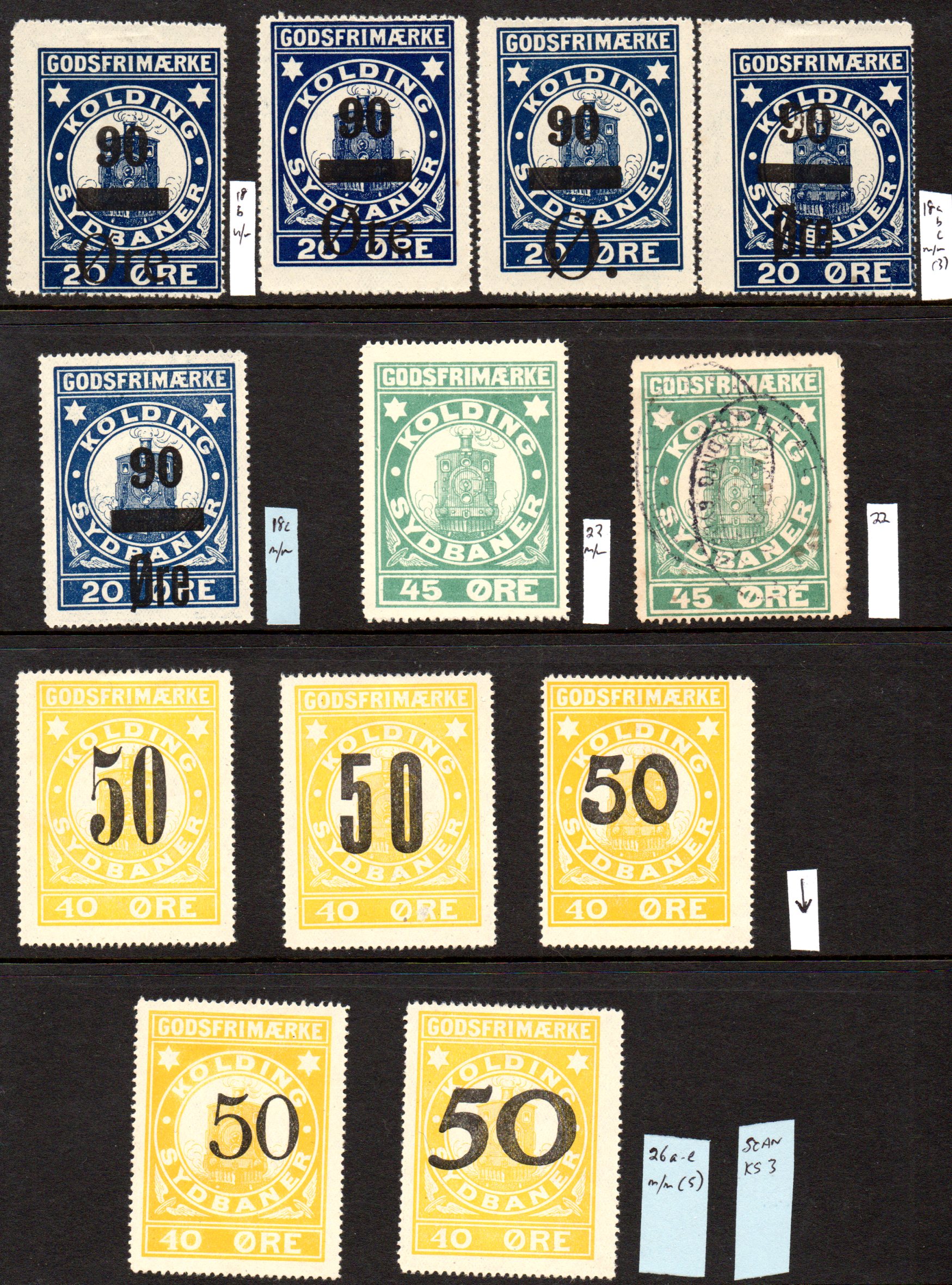 Scan of Stamps