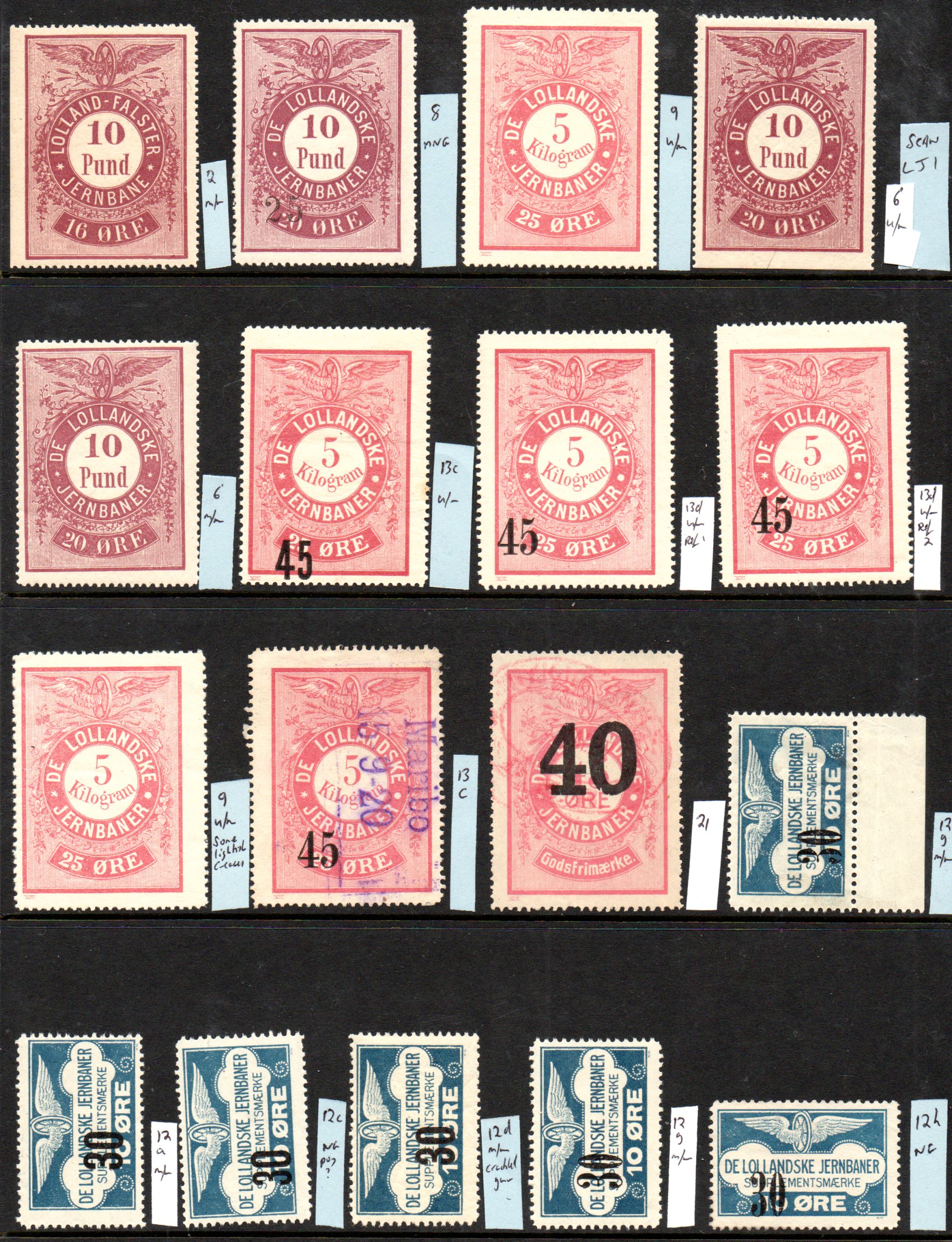 Scan of Stamps