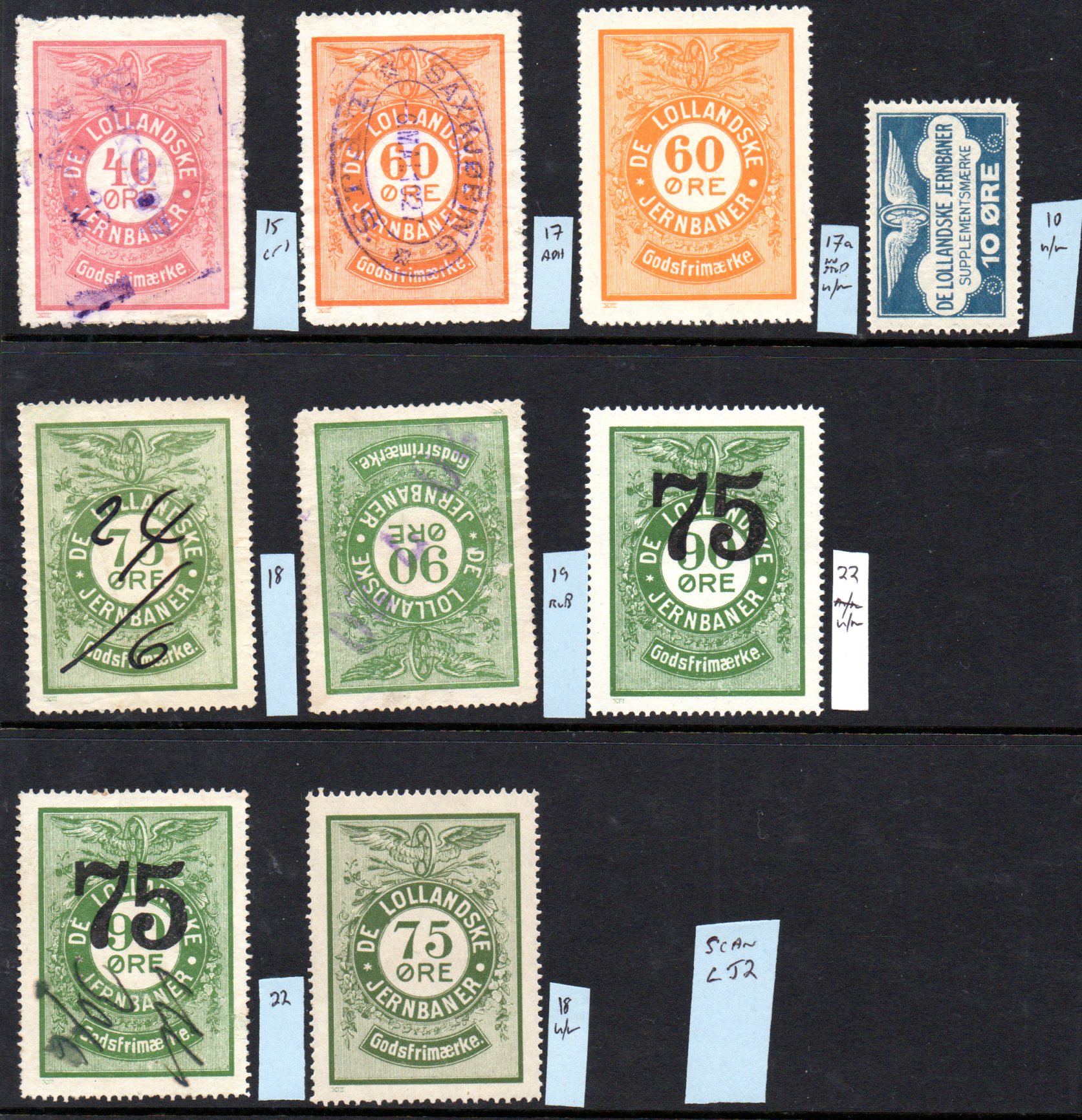 Scan of Stamps
