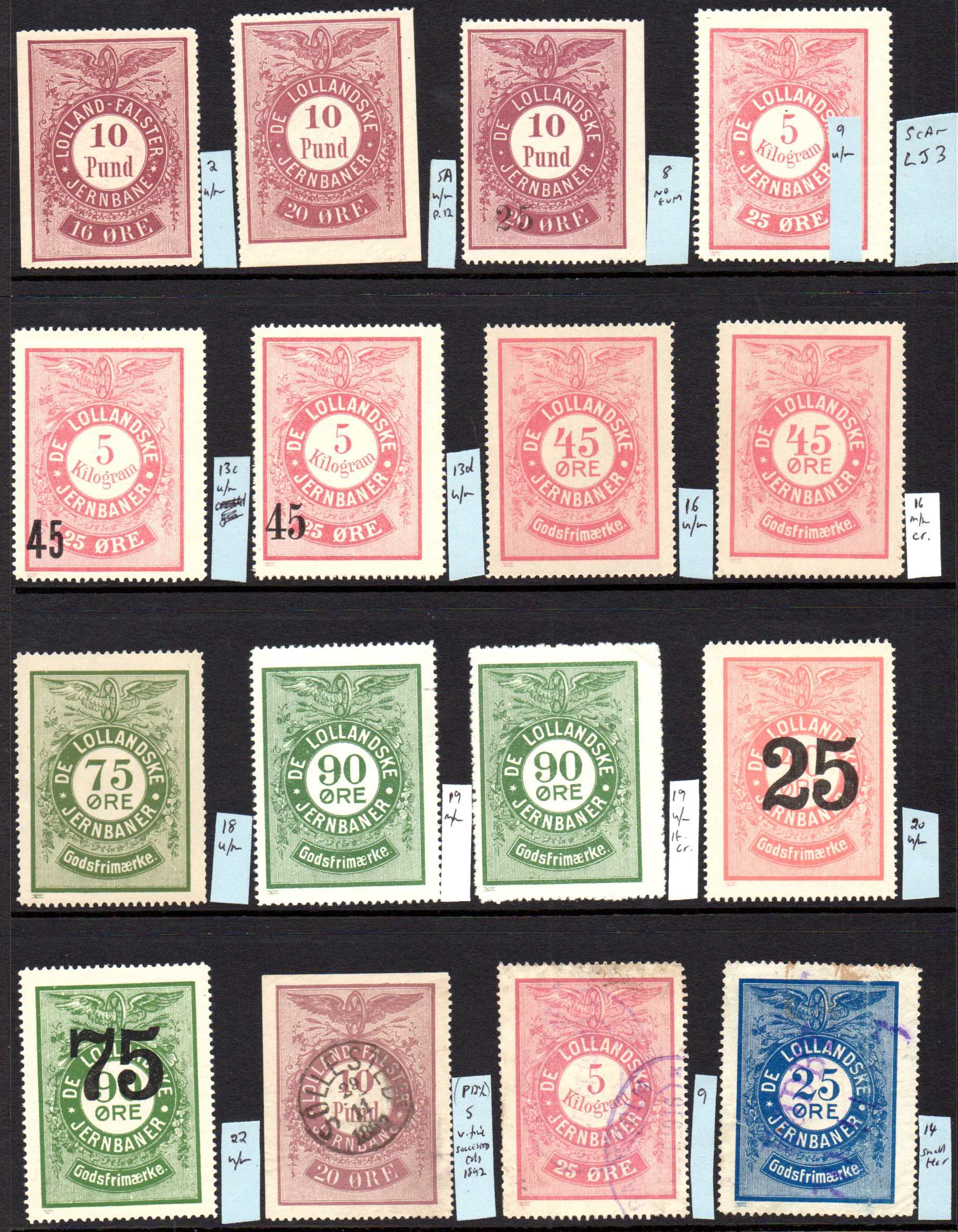 Scan of Stamps