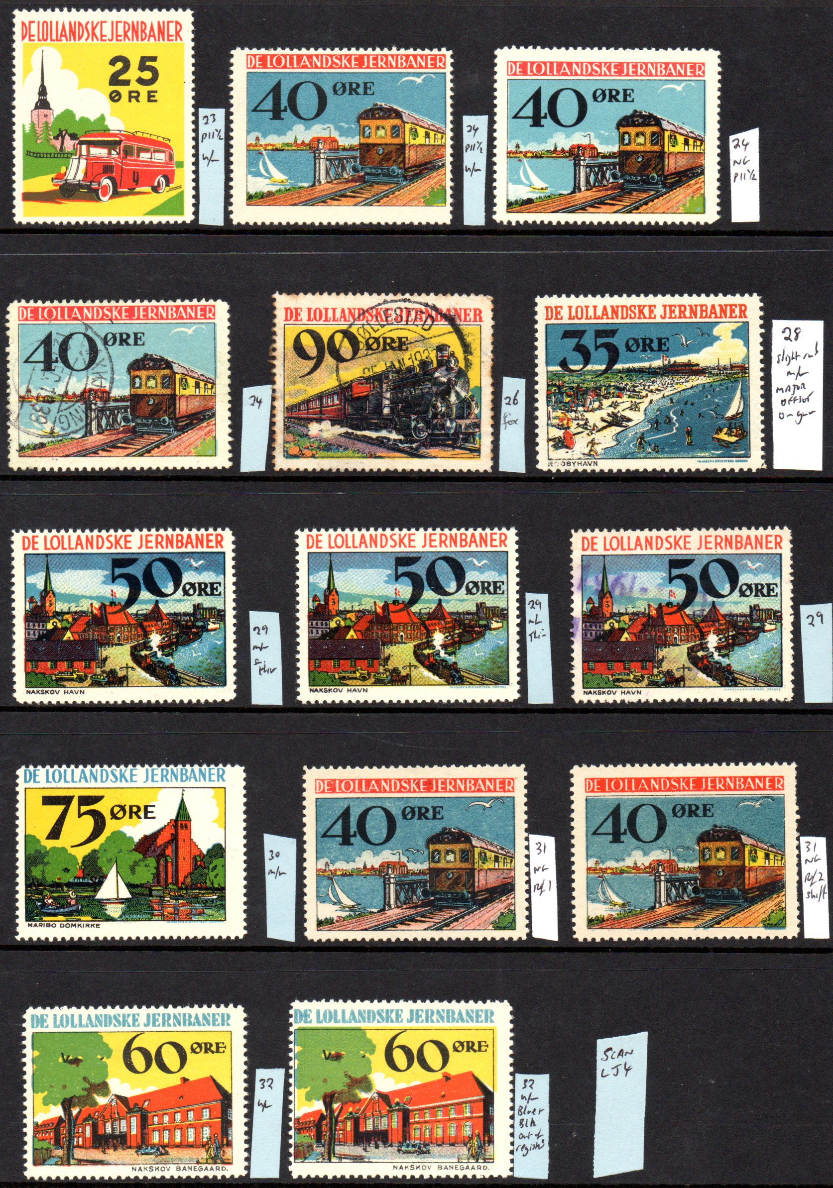 Scan of Stamps