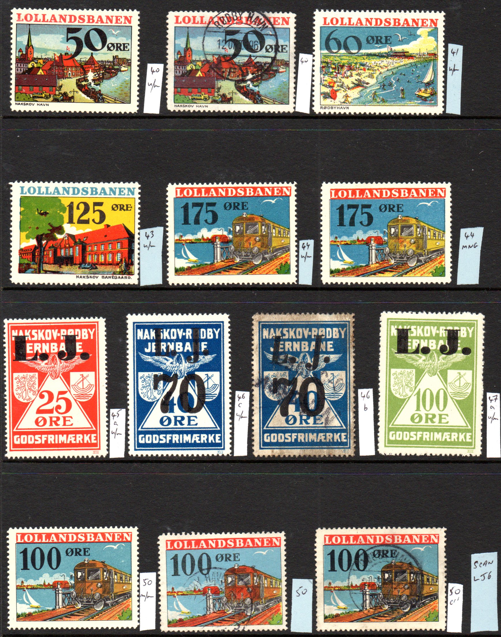 Scan of Stamps