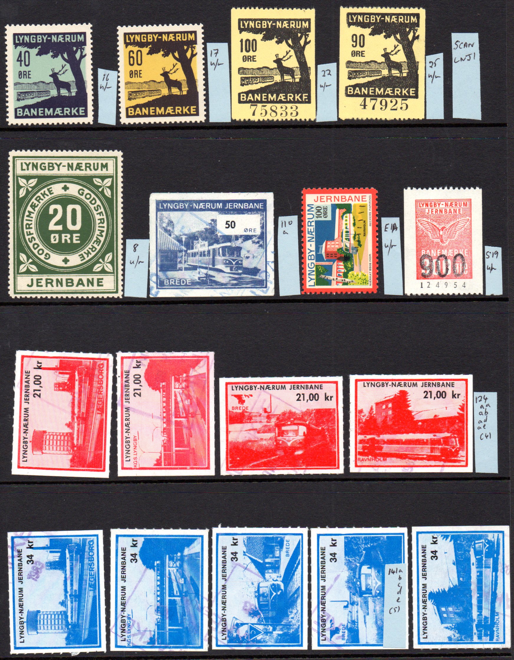 Scan of Stamps
