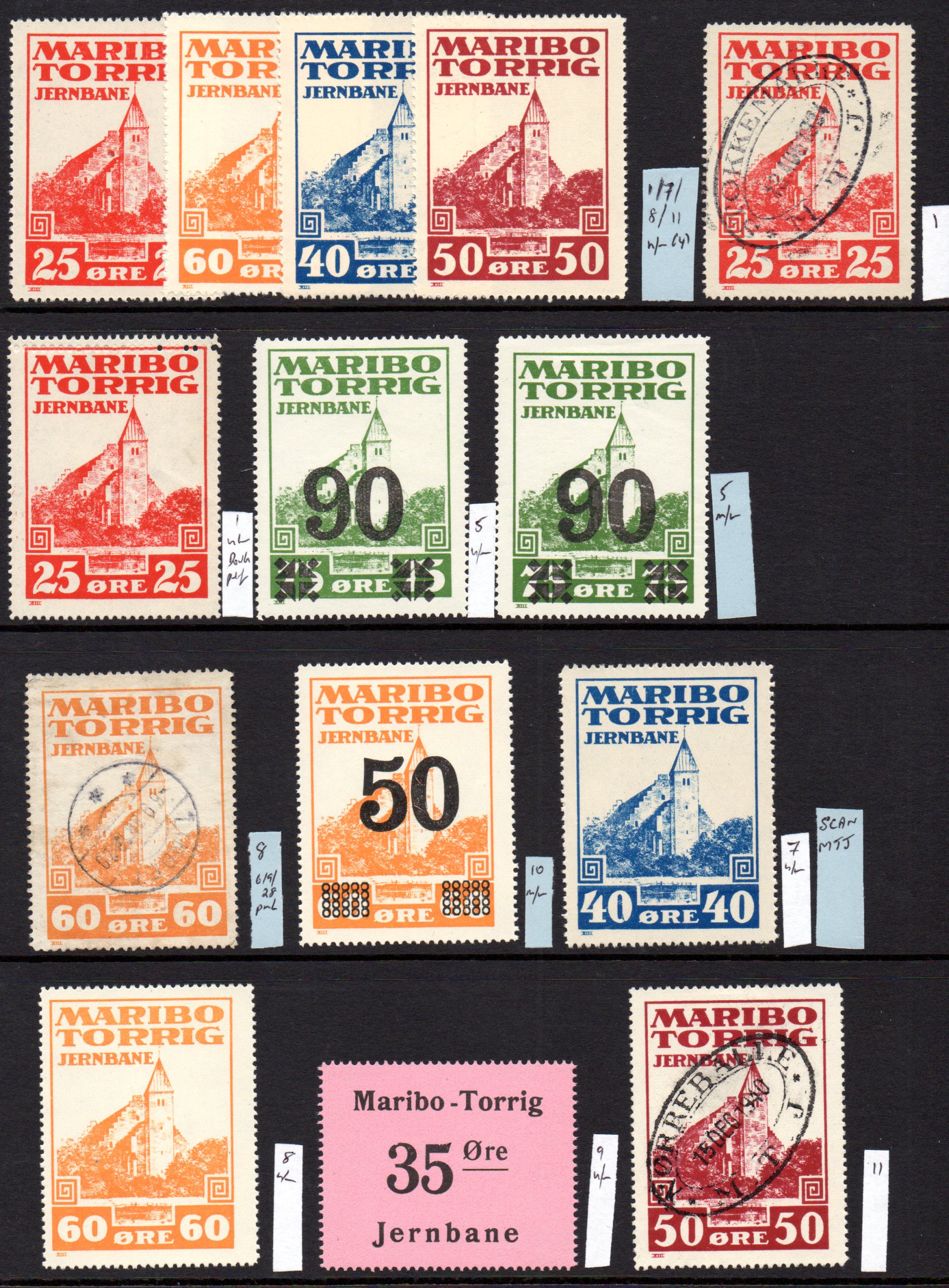 Scan of Stamps