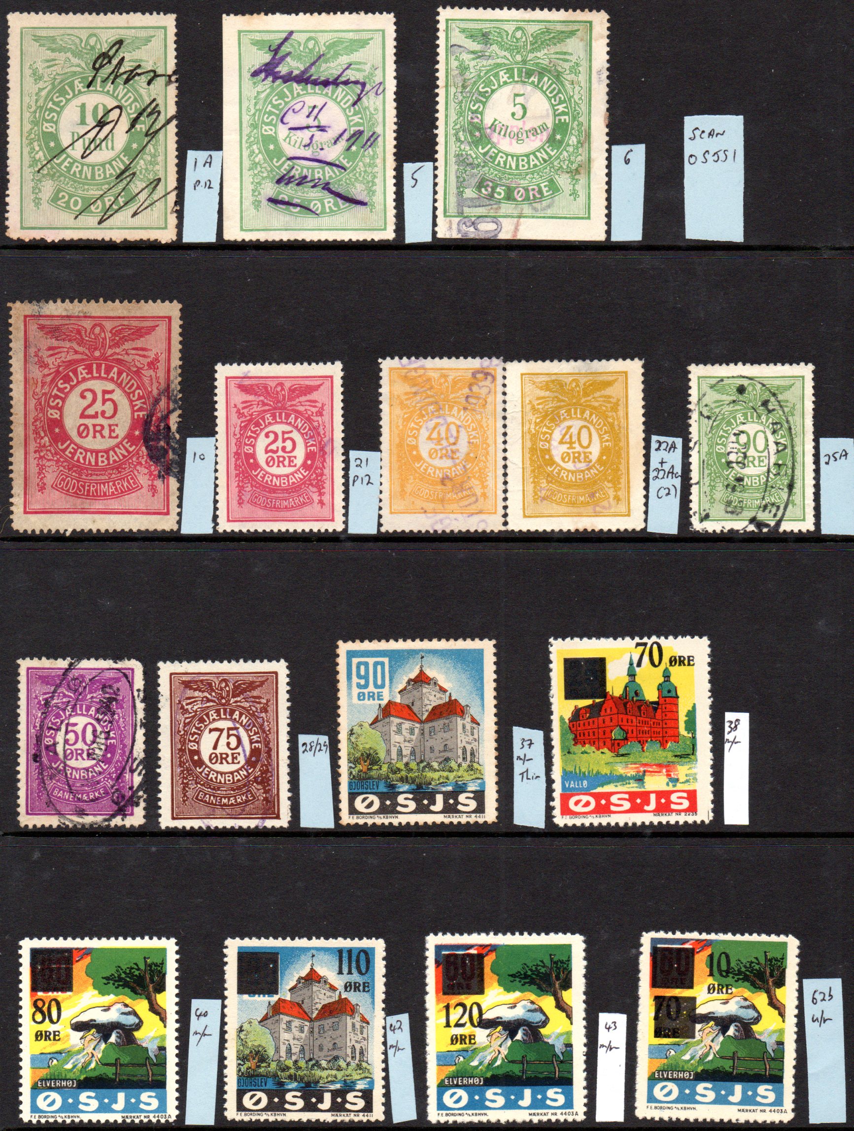 Scan of Stamps