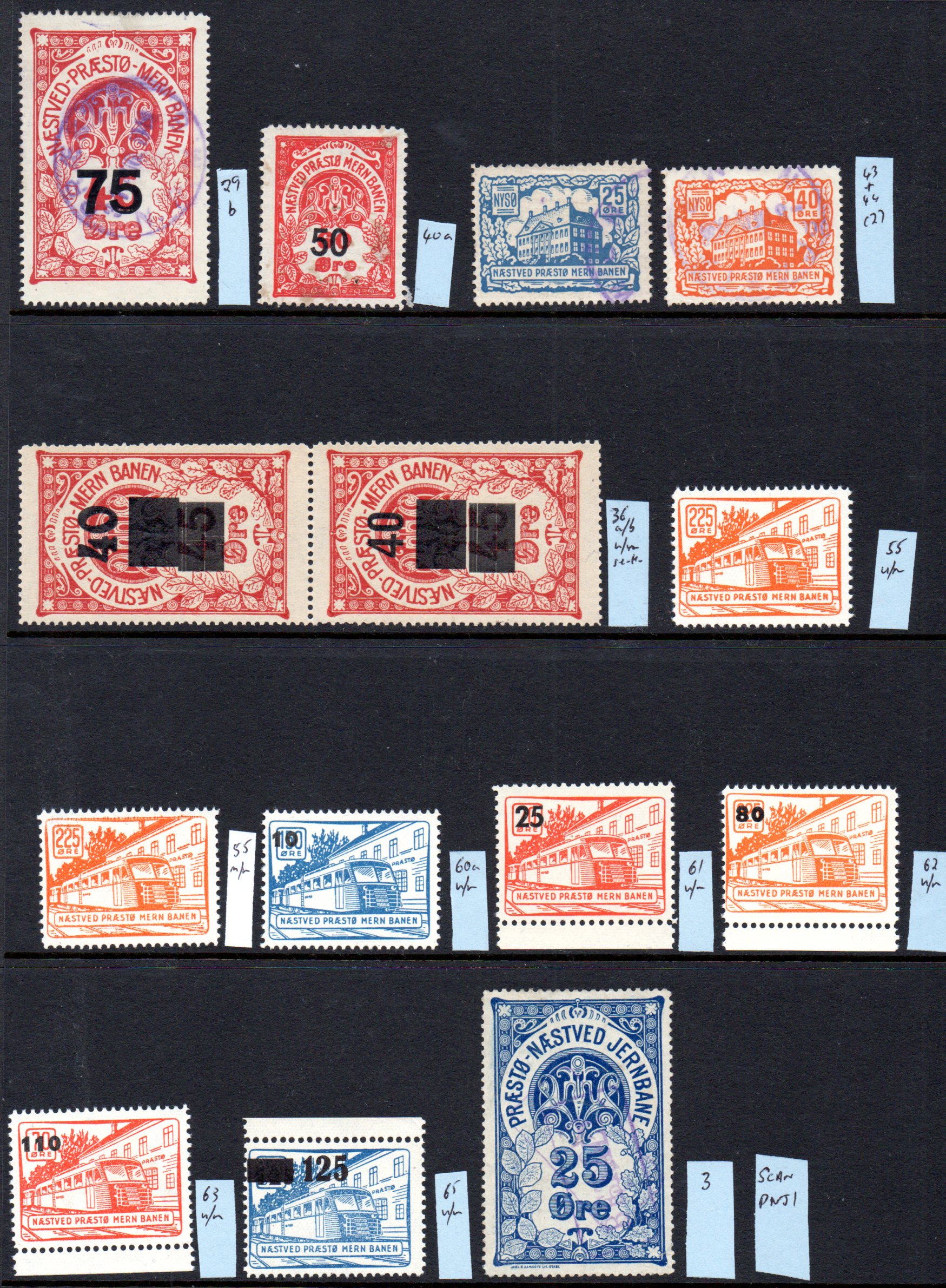 Scan of Stamps