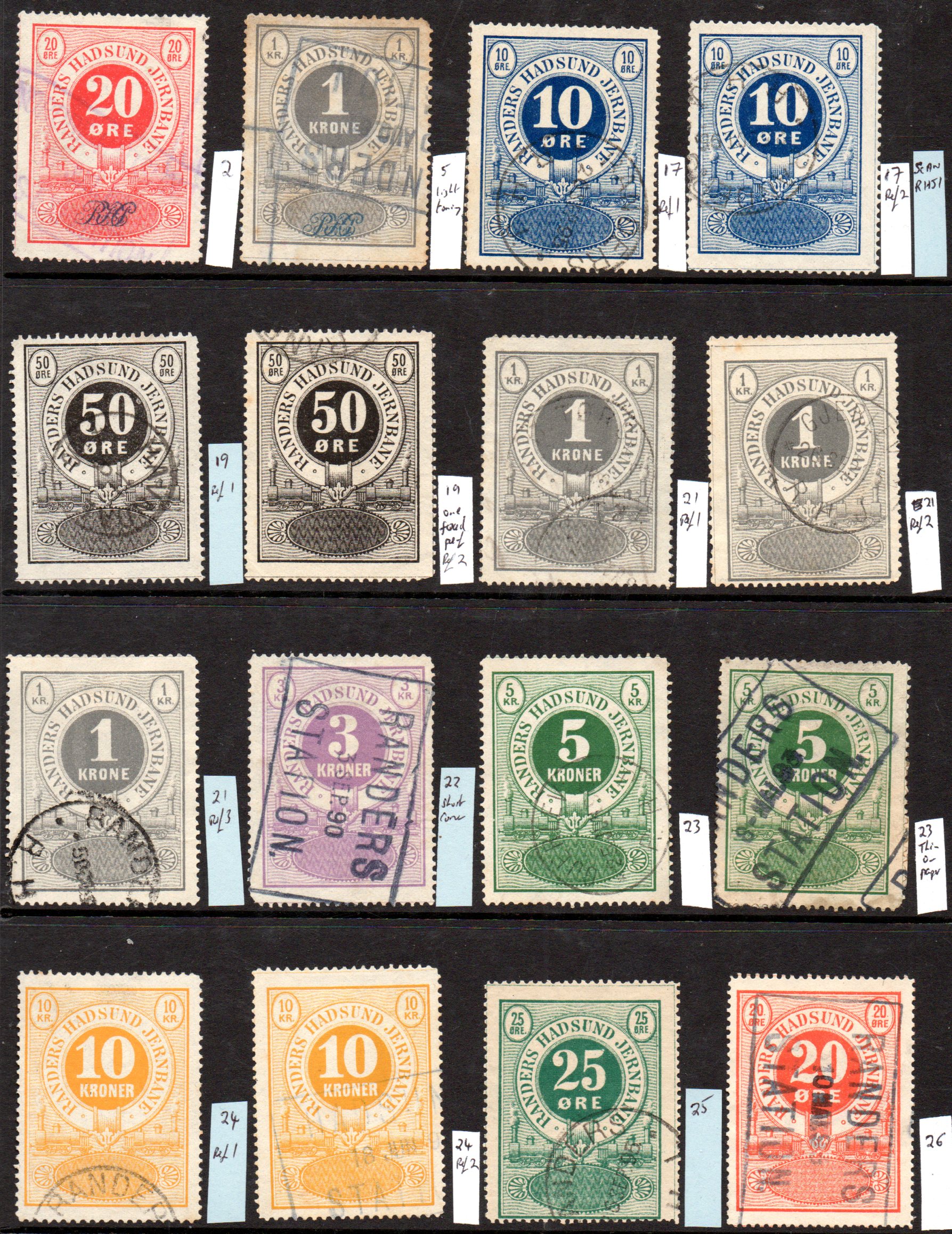 Scan of Stamps