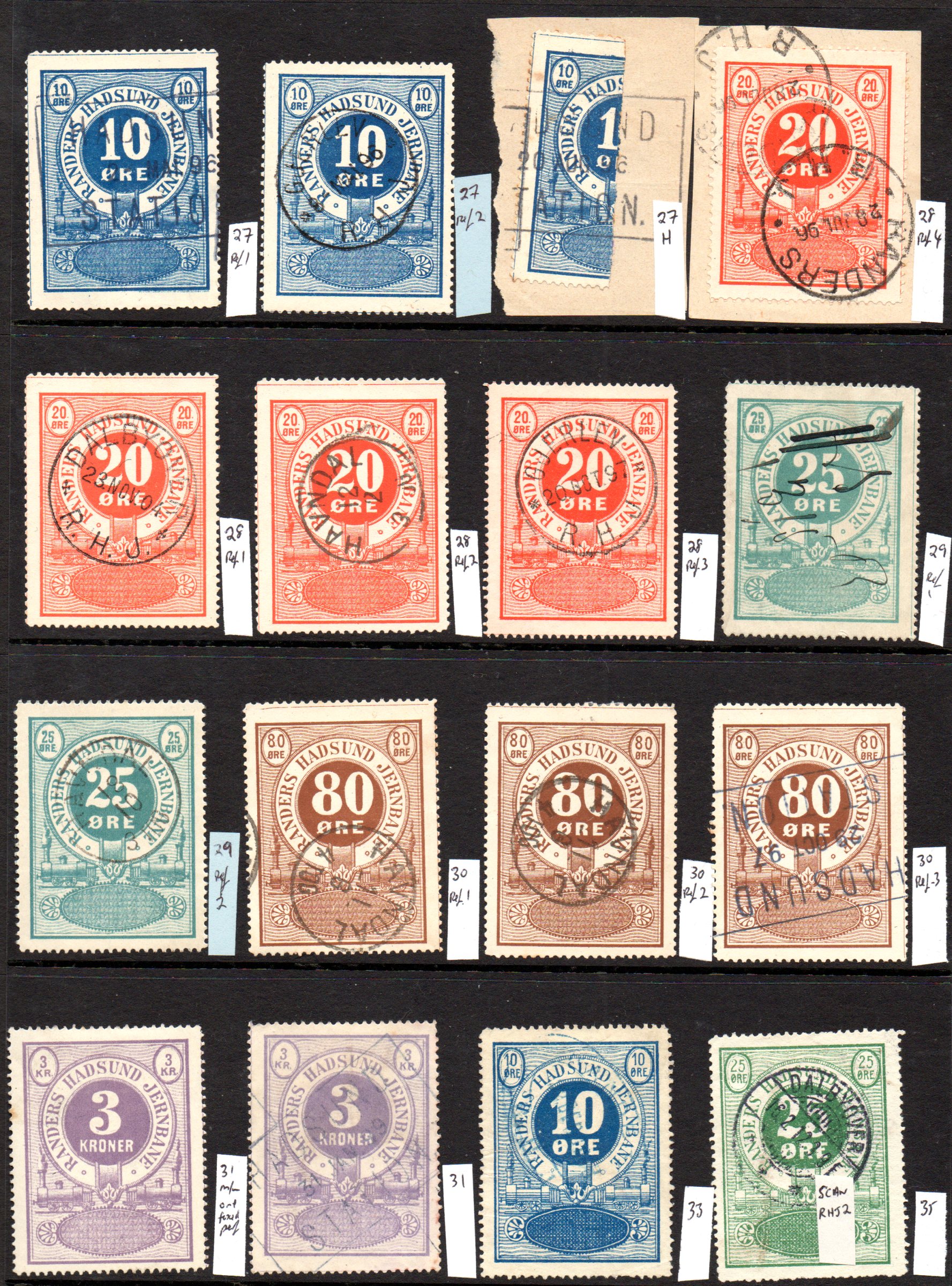 Scan of Stamps