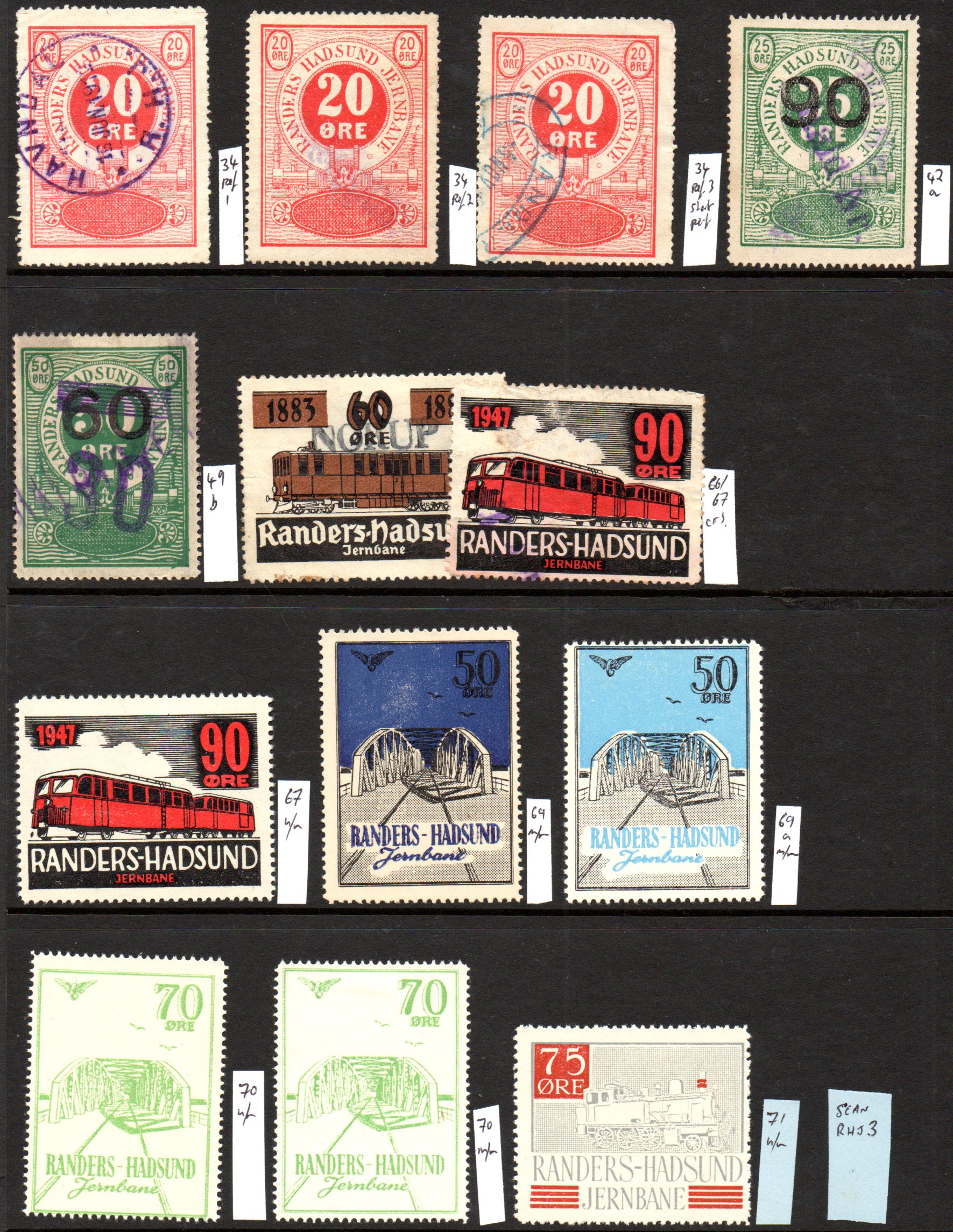Scan of Stamps