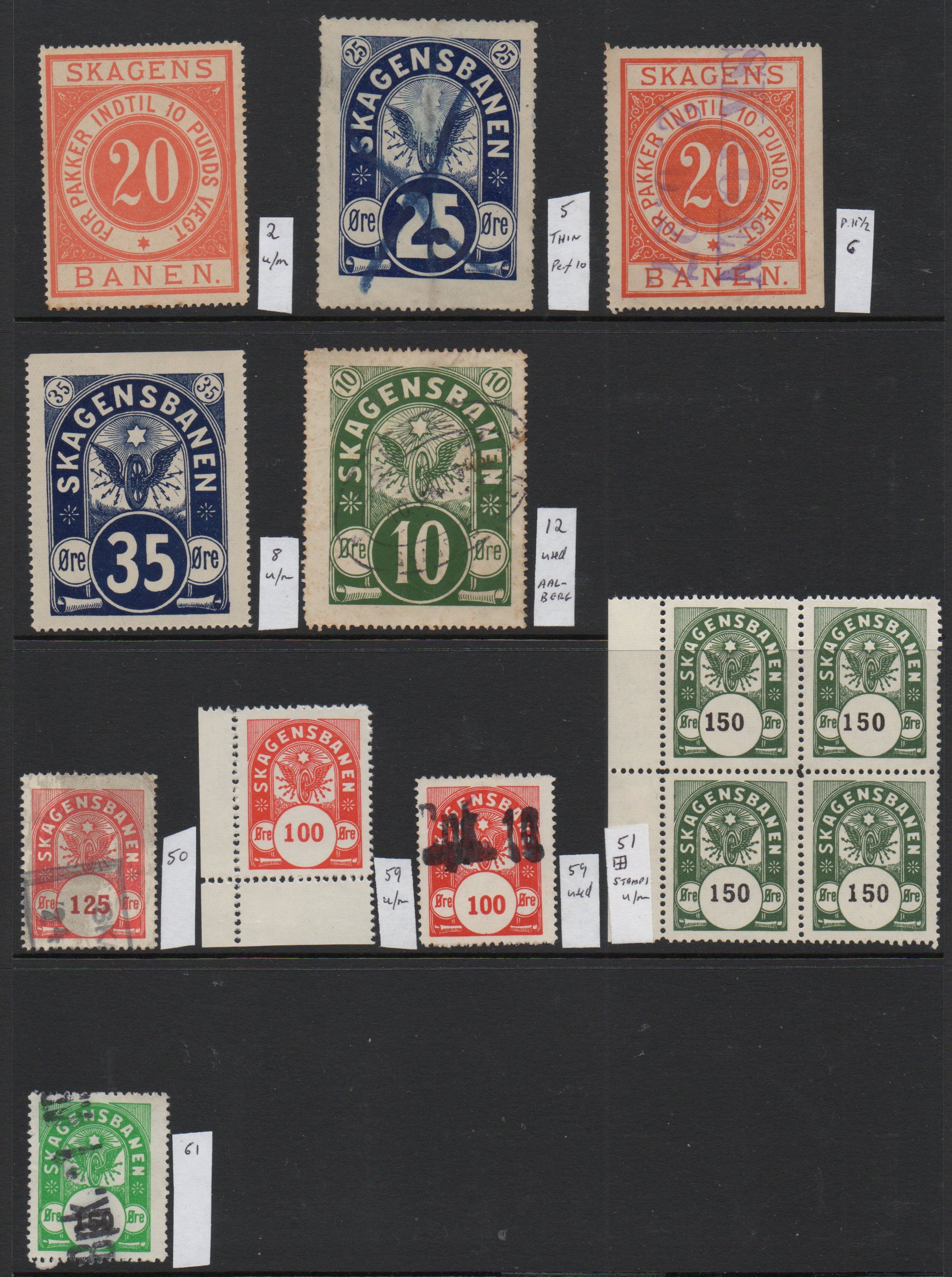 Scan of Stamps