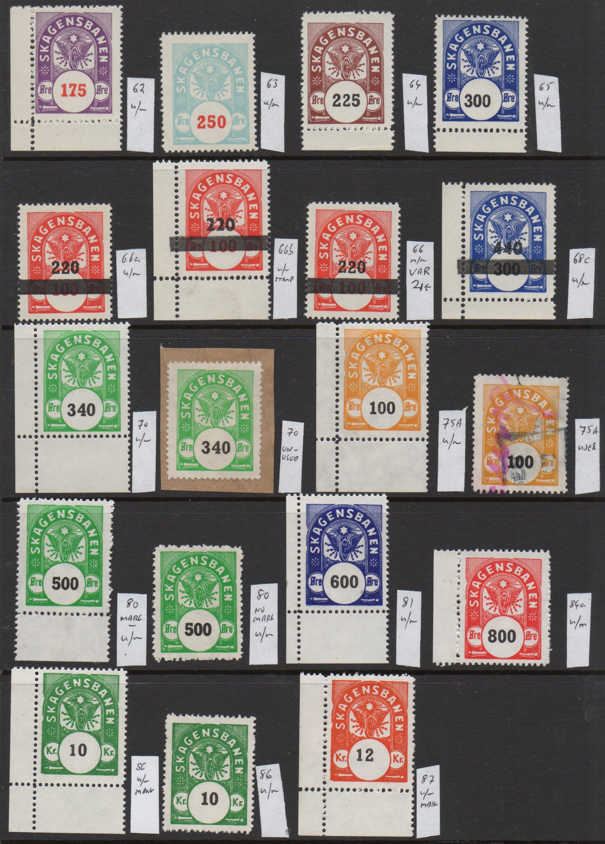Scan of Stamps