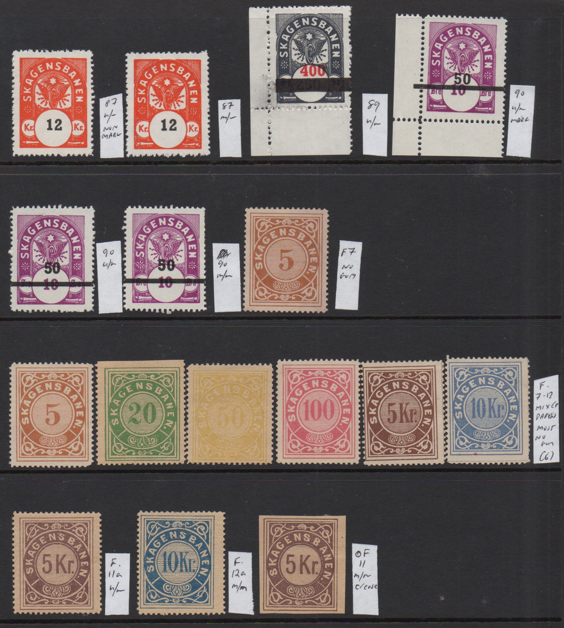 Scan of Stamps