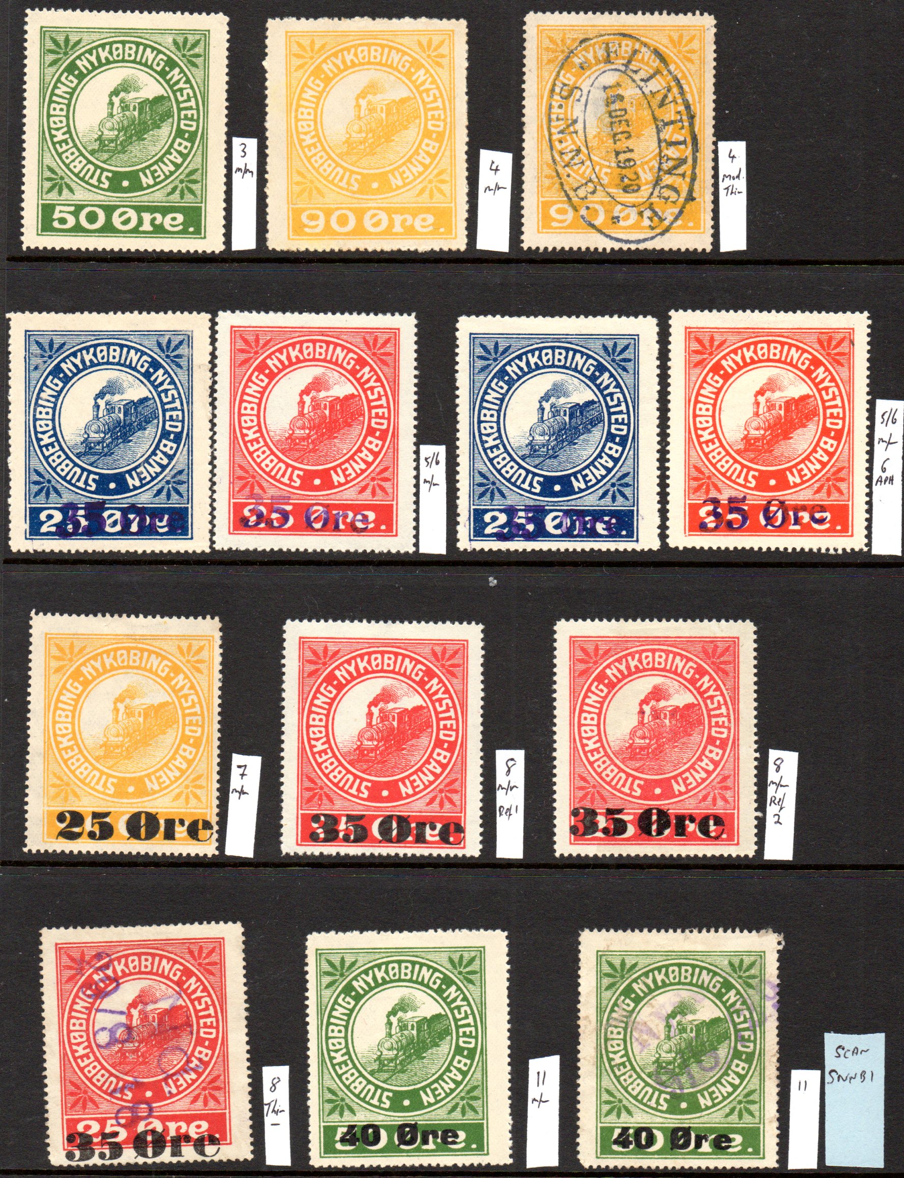 Scan of Stamps