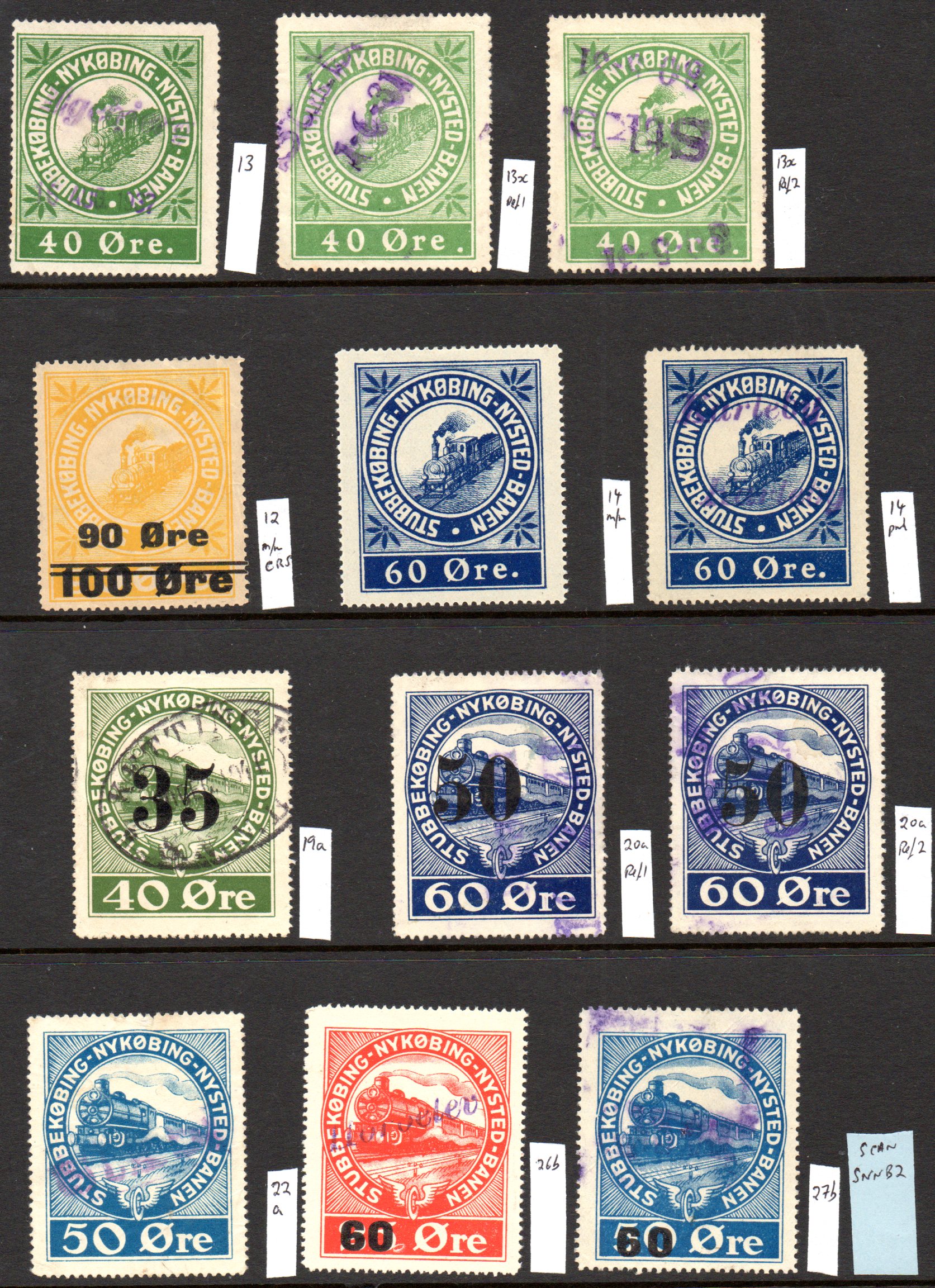 Scan of Stamps