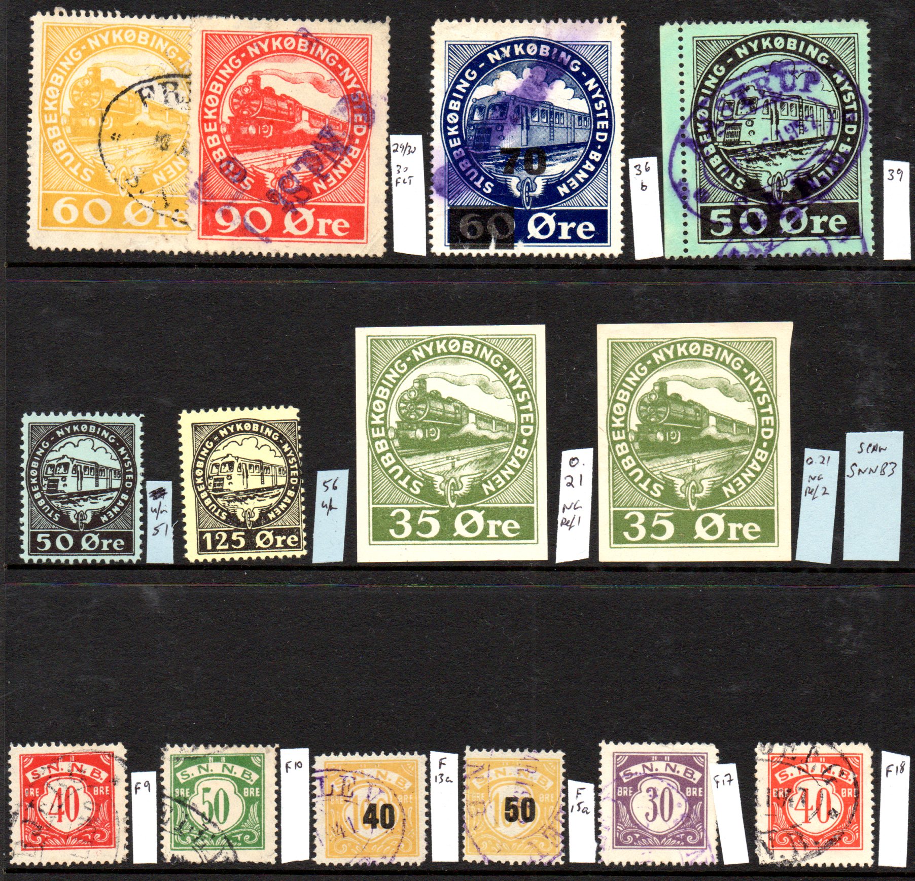 Scan of Stamps