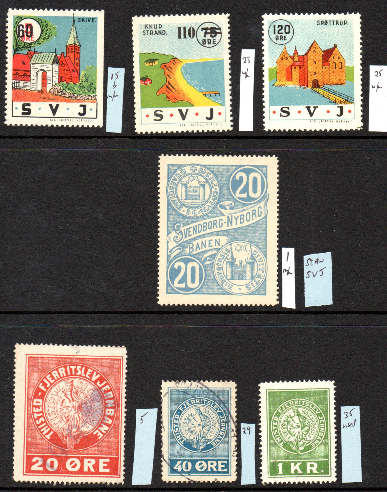 Scan of Stamps