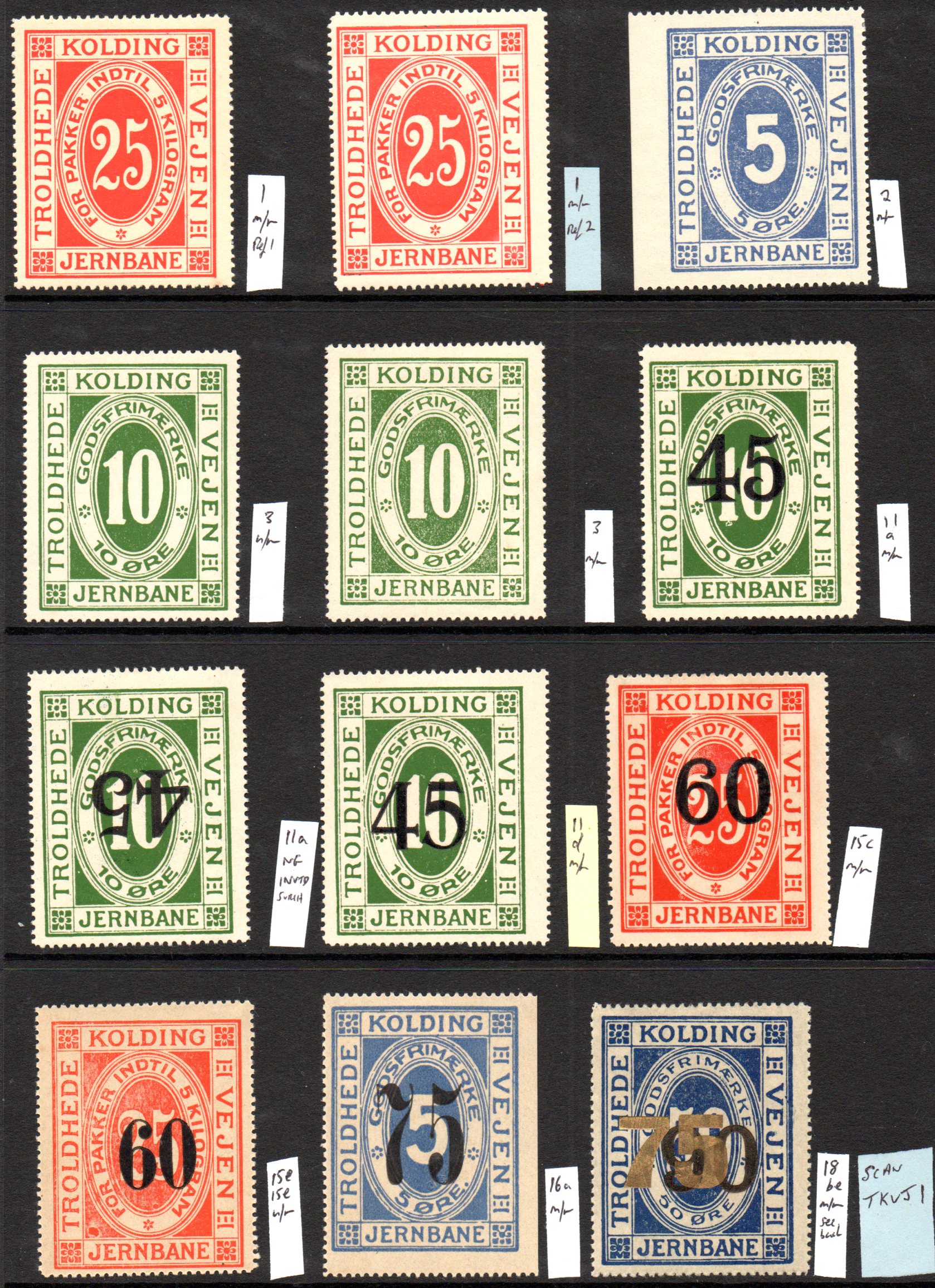 Scan of Stamps