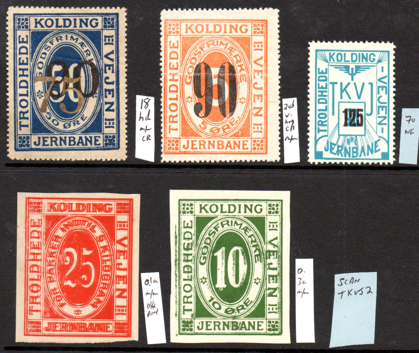 Scan of Stamps