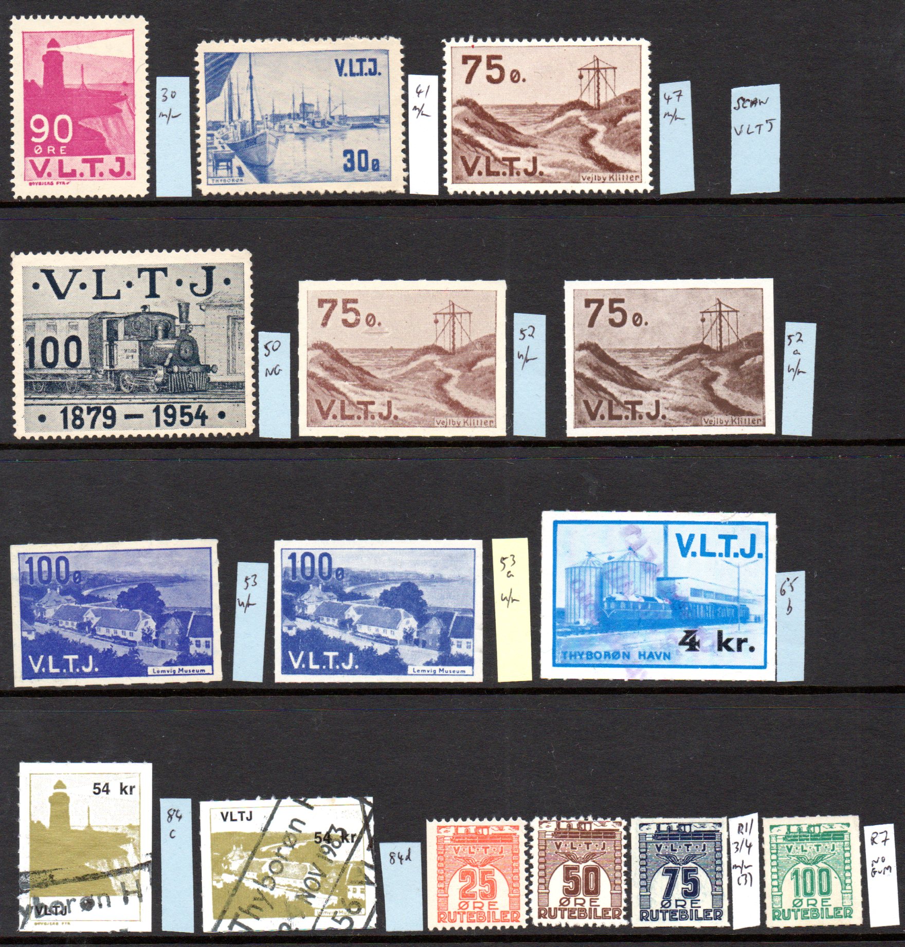 Scan of Stamps