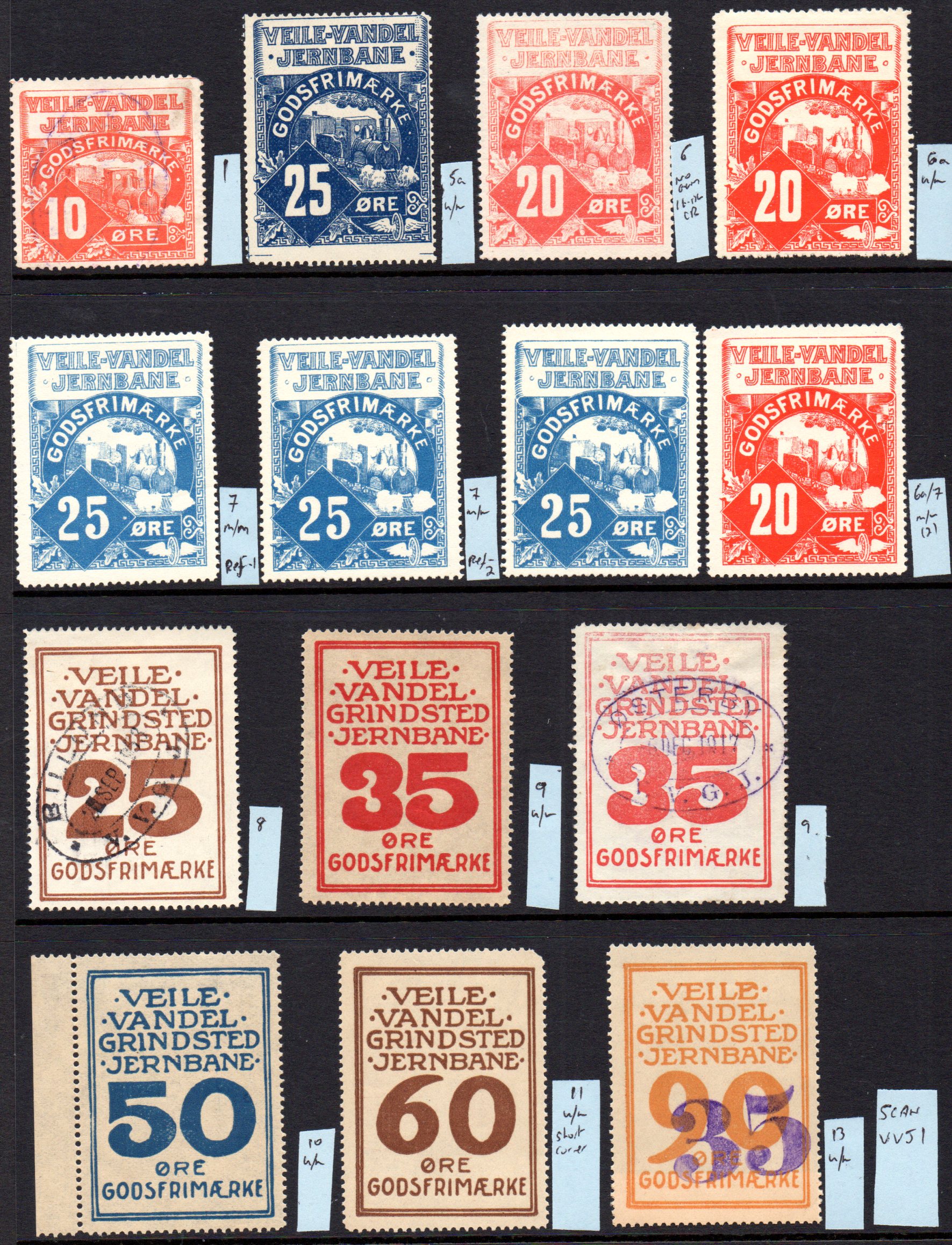 Scan of Stamps