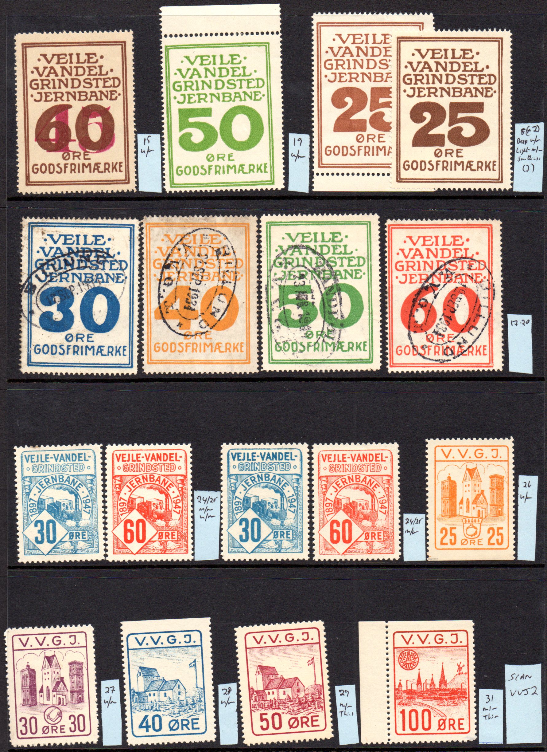 Scan of Stamps