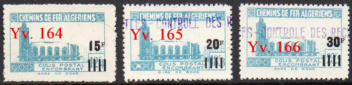 Scan of Yvert 164-166