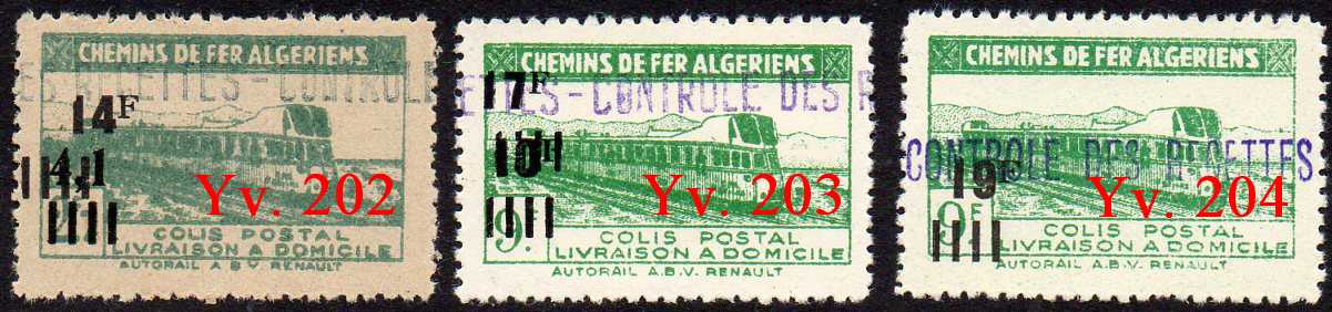 Scan of Yvert 202-204