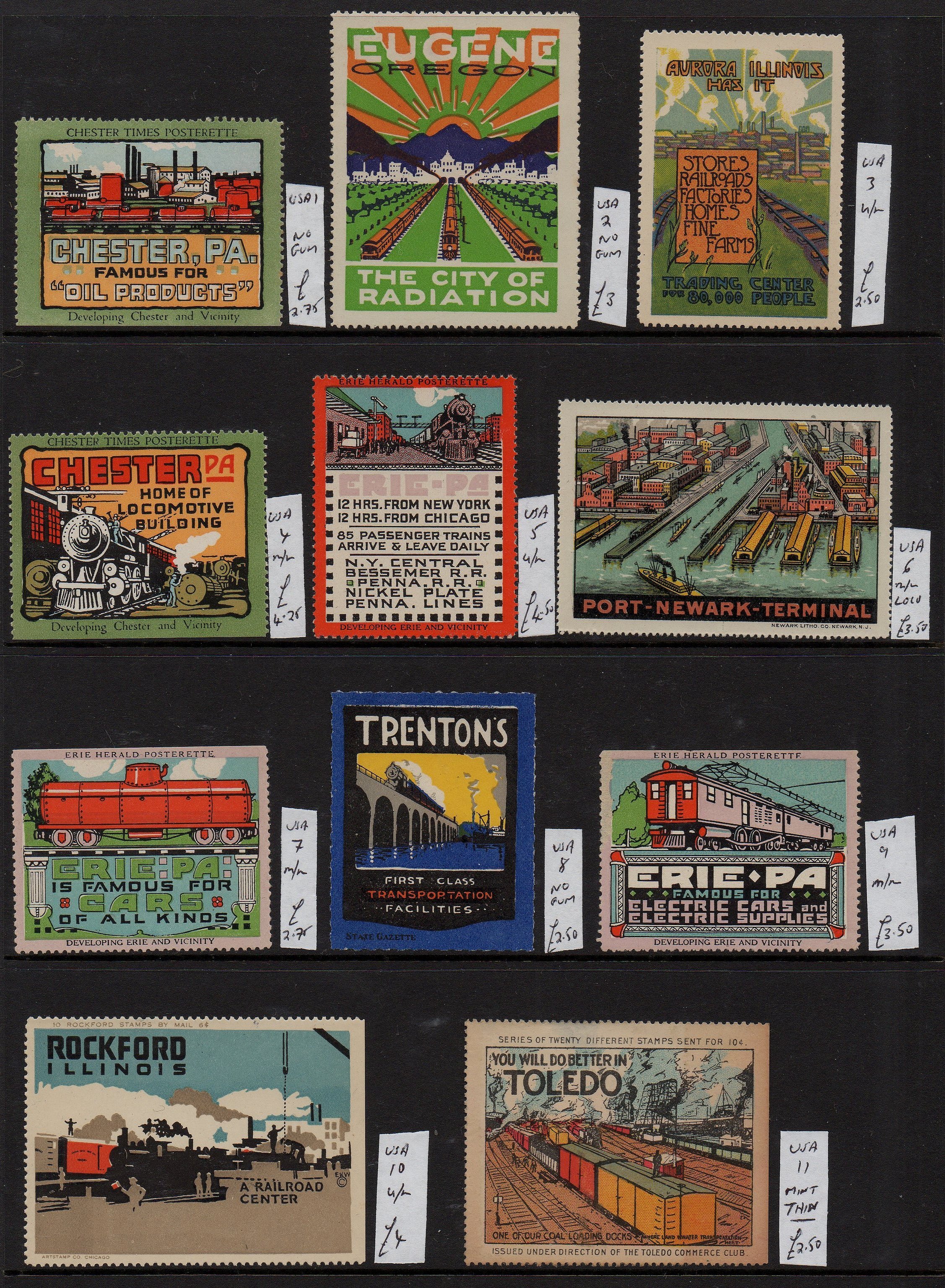 November 2020 Railway Stamps Train Stamps Sellos Ferroviarios Timbres-poste ferroviaires Briefmarken Eisenbahn
