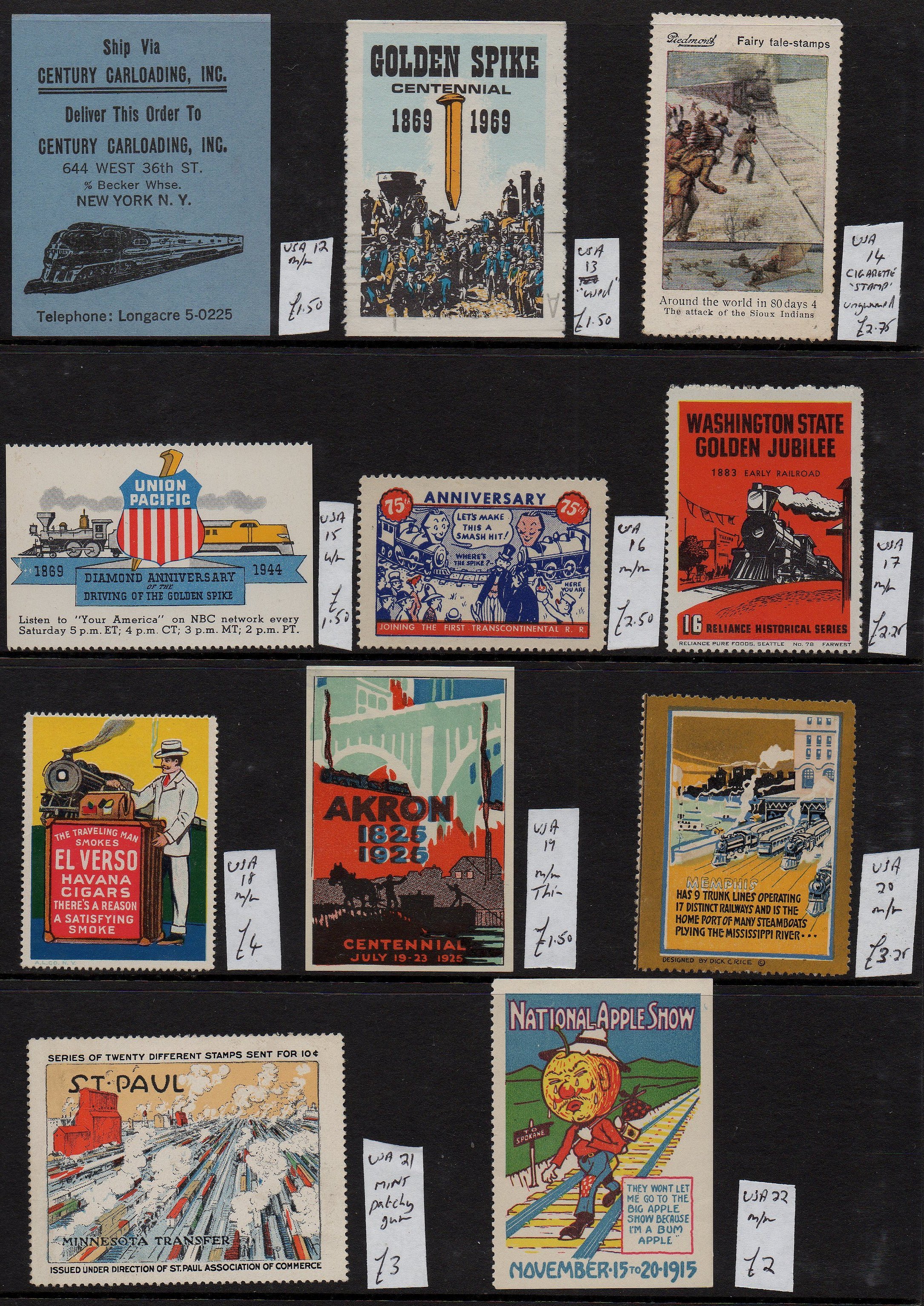 November 2020 Railway Stamps Train Stamps Sellos Ferroviarios Timbres-poste ferroviaires Briefmarken Eisenbahn